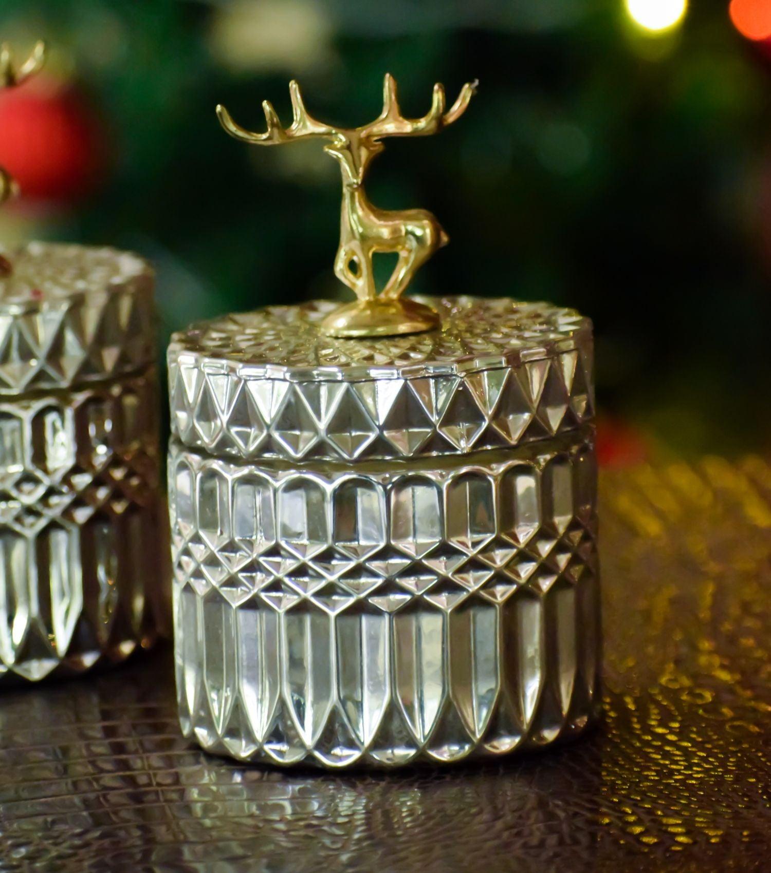 Deer Wax votive Silver - Elvy Lifestyle