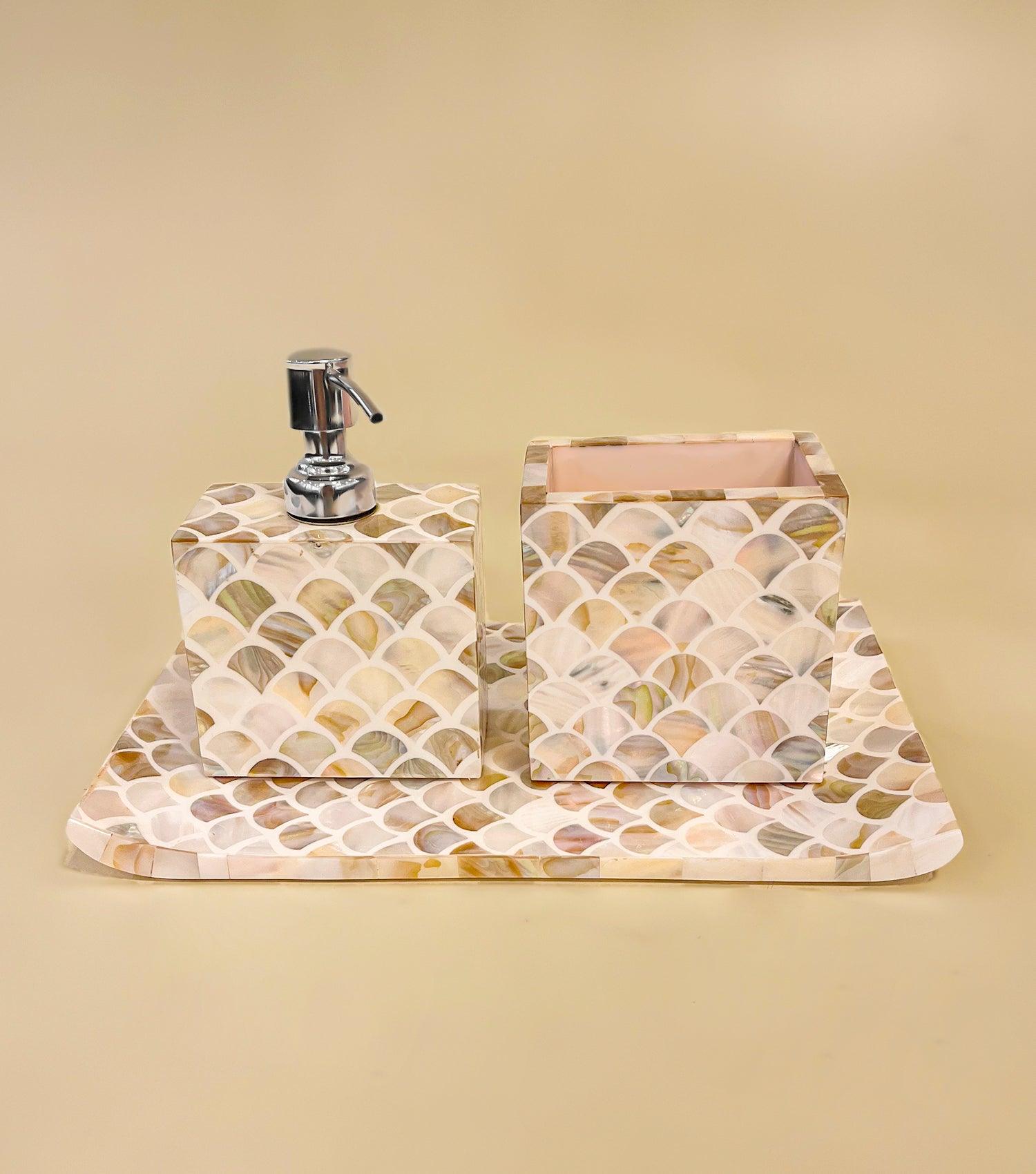 MOP Bath Set of 3 - Elvy Lifestyle