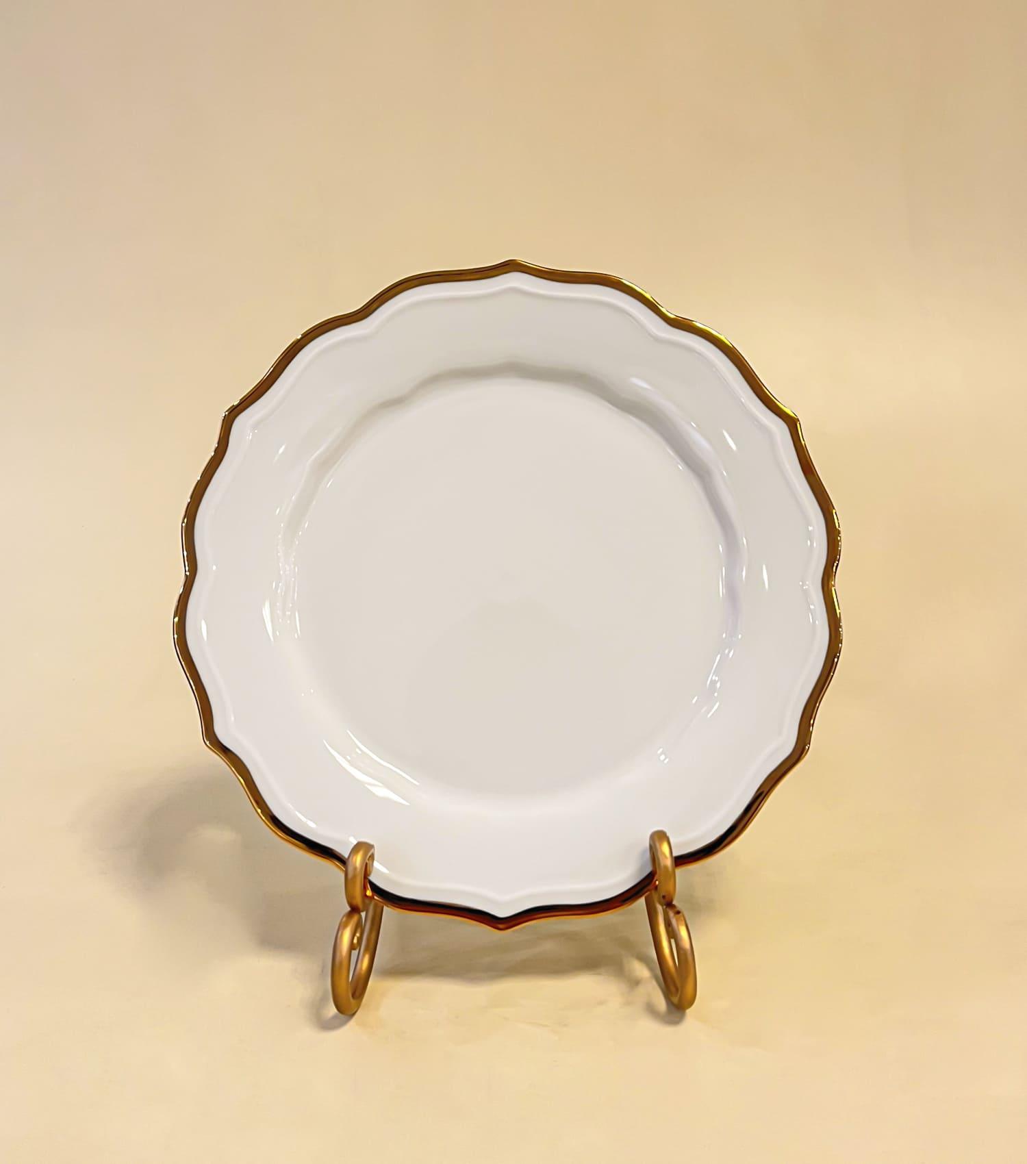 Gilded Charger plate - Elvy Lifestyle