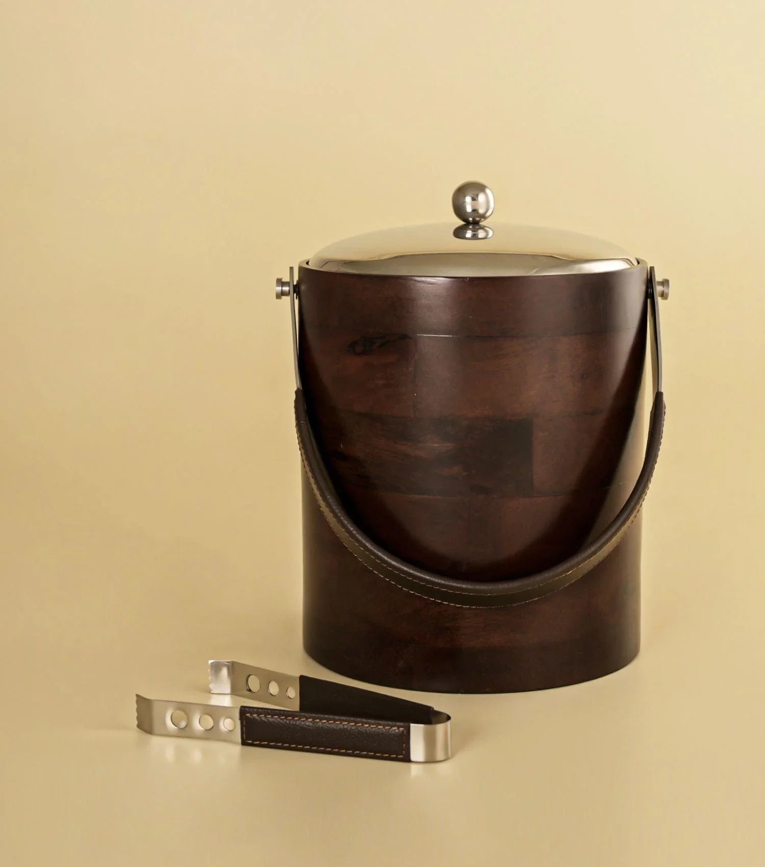 Walnut ice bucket - Elvy Lifestyle
