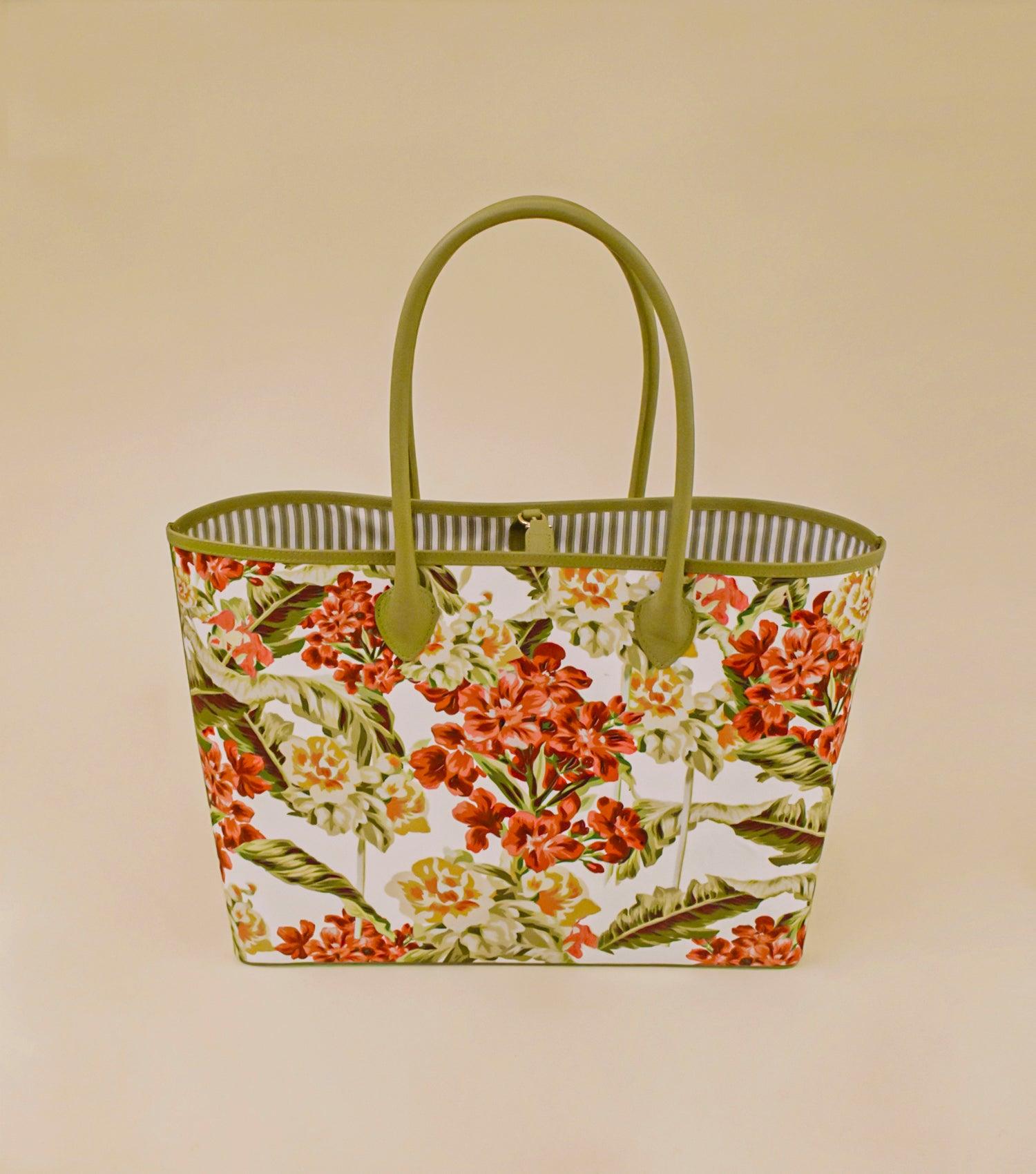 Botanic Beach bag - Elvy Lifestyle