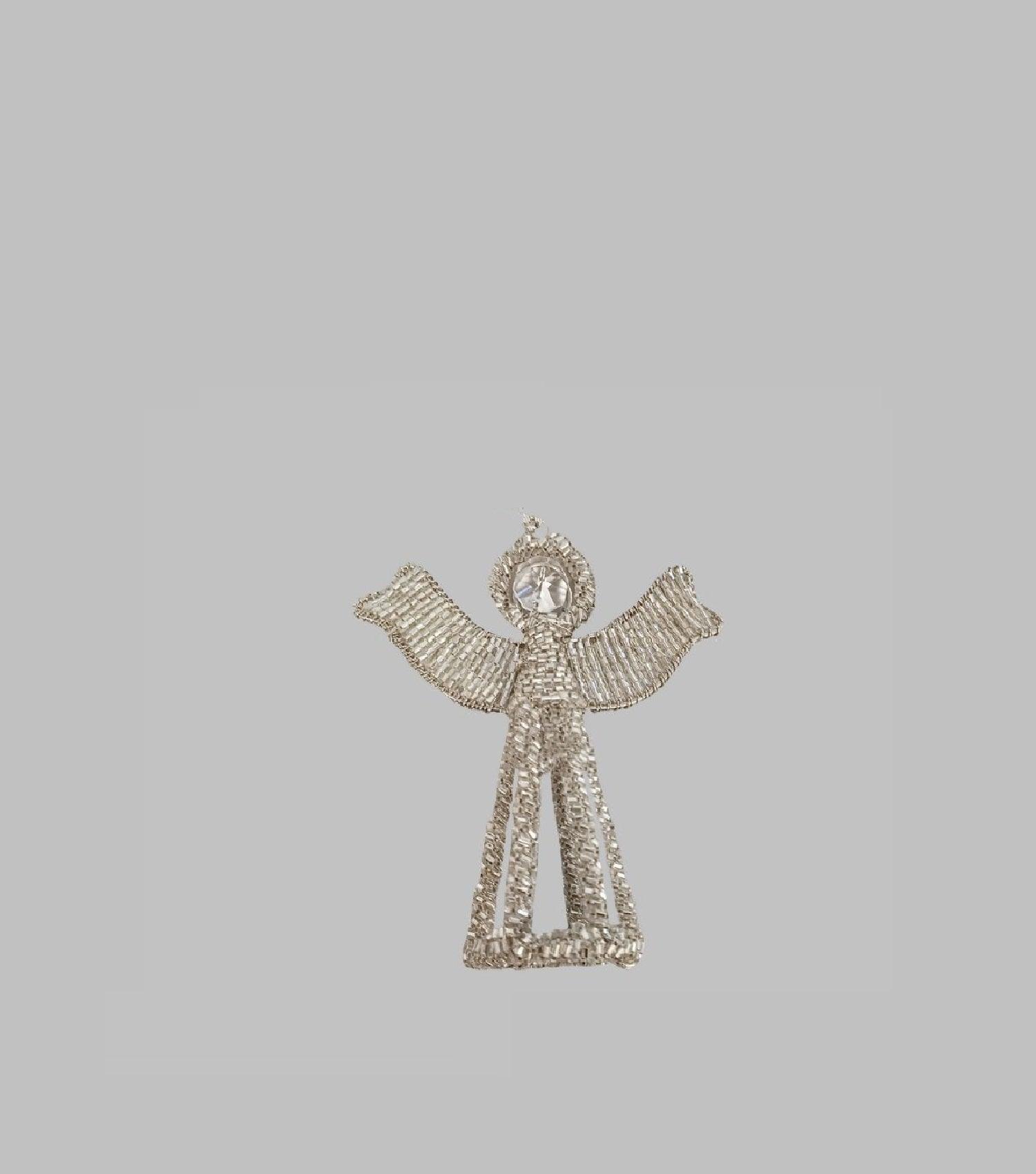 X Mas Beaded Angel Ornament - Elvy Lifestyle