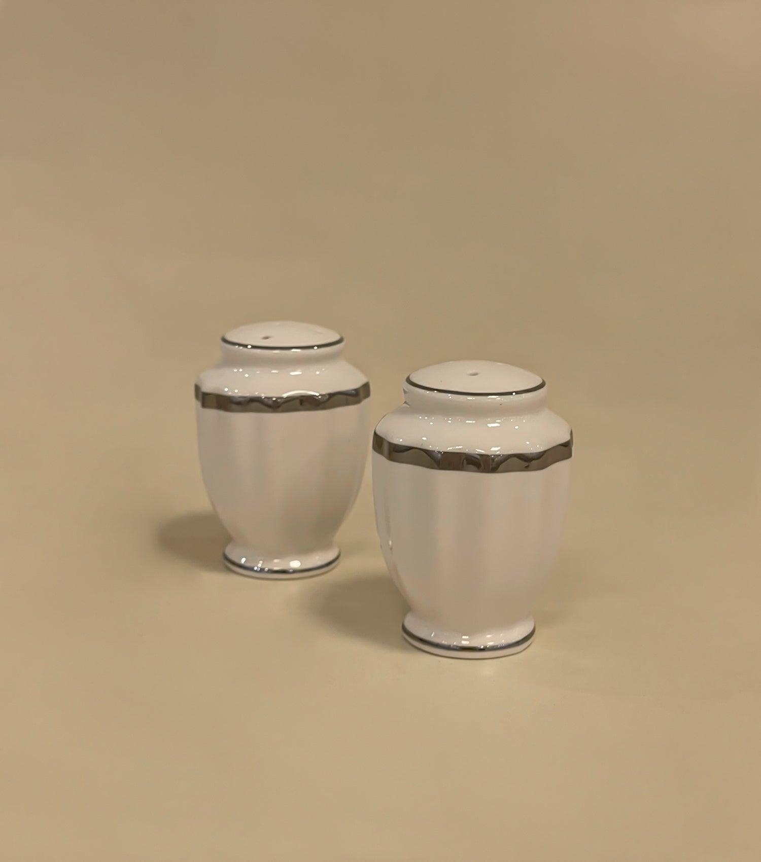 Pristine Salt & Pepper Shaker S/2 Silver - Elvy Lifestyle