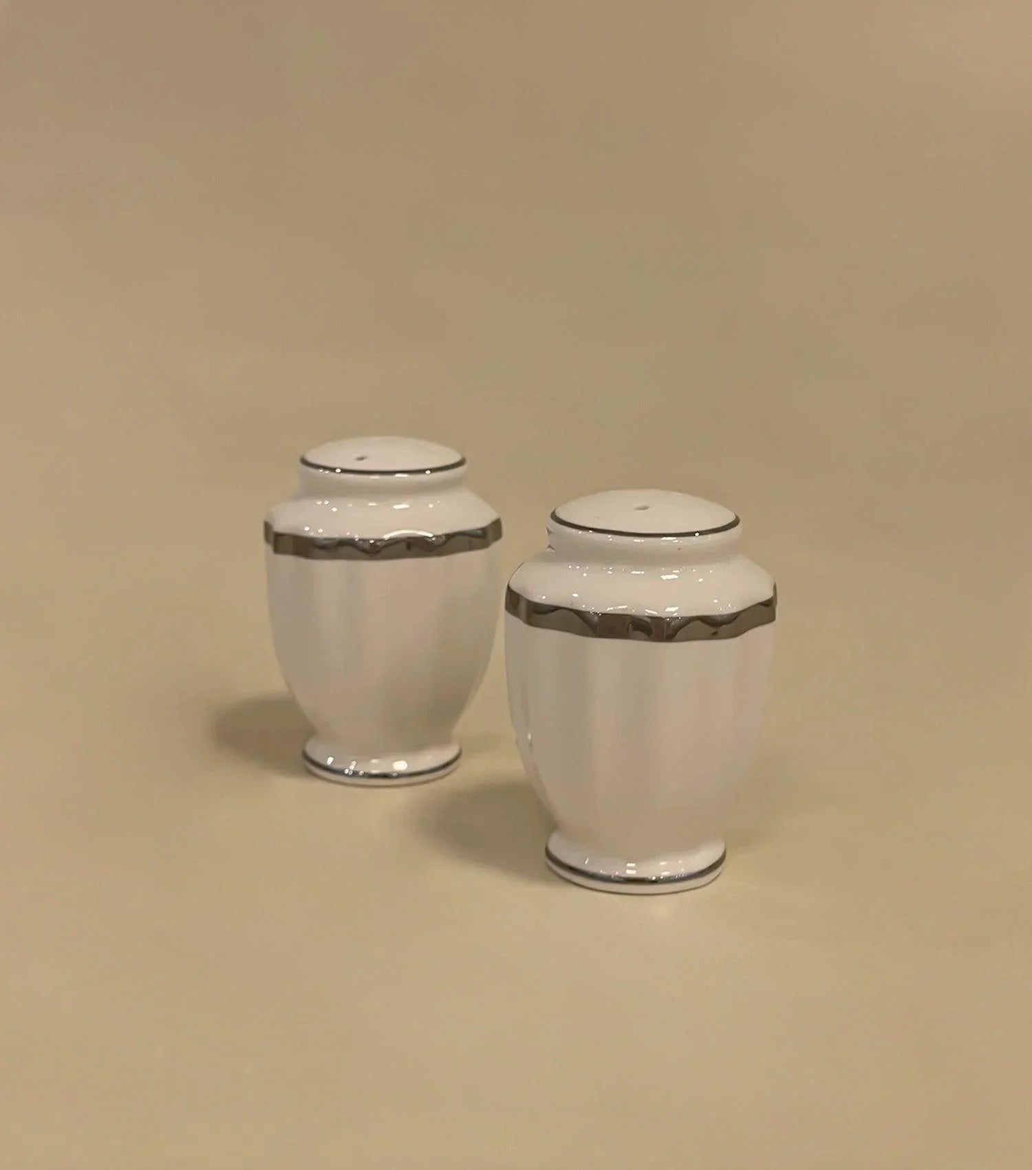 Pristine Salt & Pepper Shaker S/2 Silver - Elvy Lifestyle
