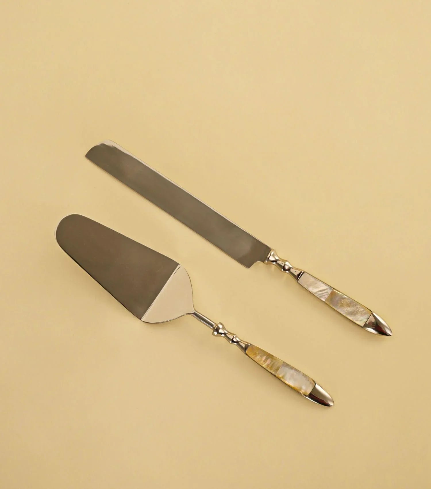 MOP Cake server Set of 2 - Elvy Lifestyle