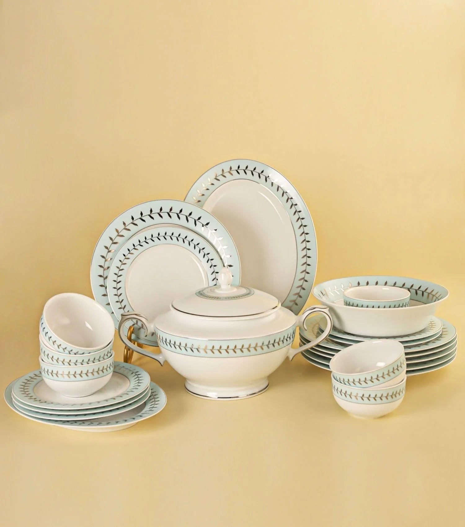 Rosemary Dinner Set 23 Pcs - Elvy Lifestyle