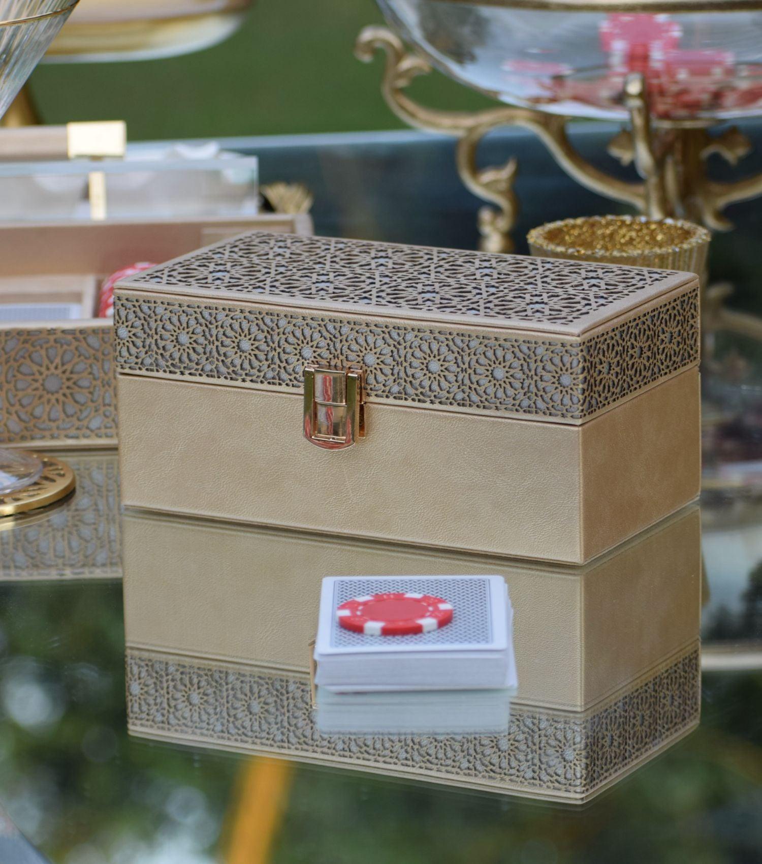 Gilded Grace Poker set - Elvy Lifestyle