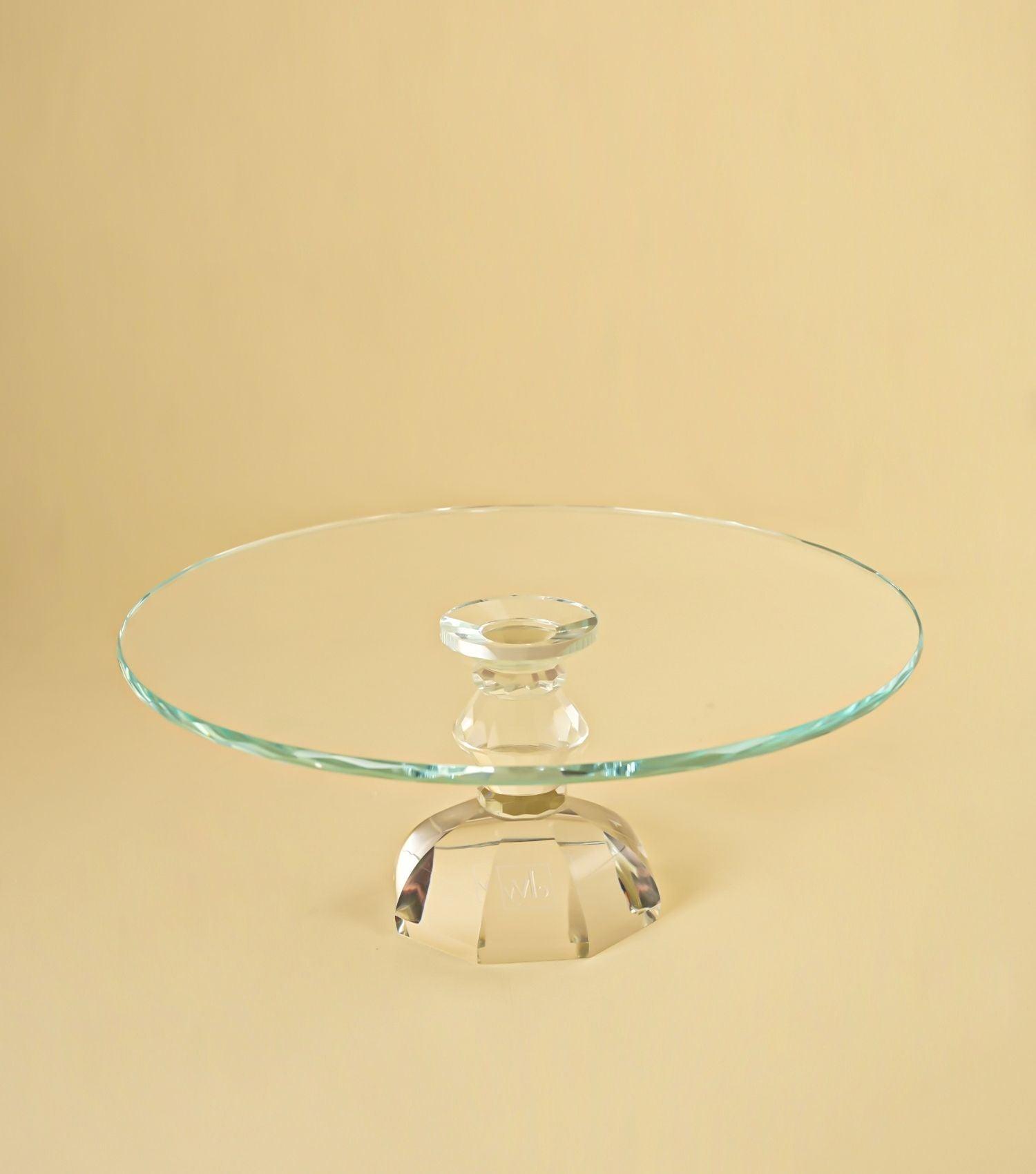 Crystal Cake Stand - Elvy Lifestyle