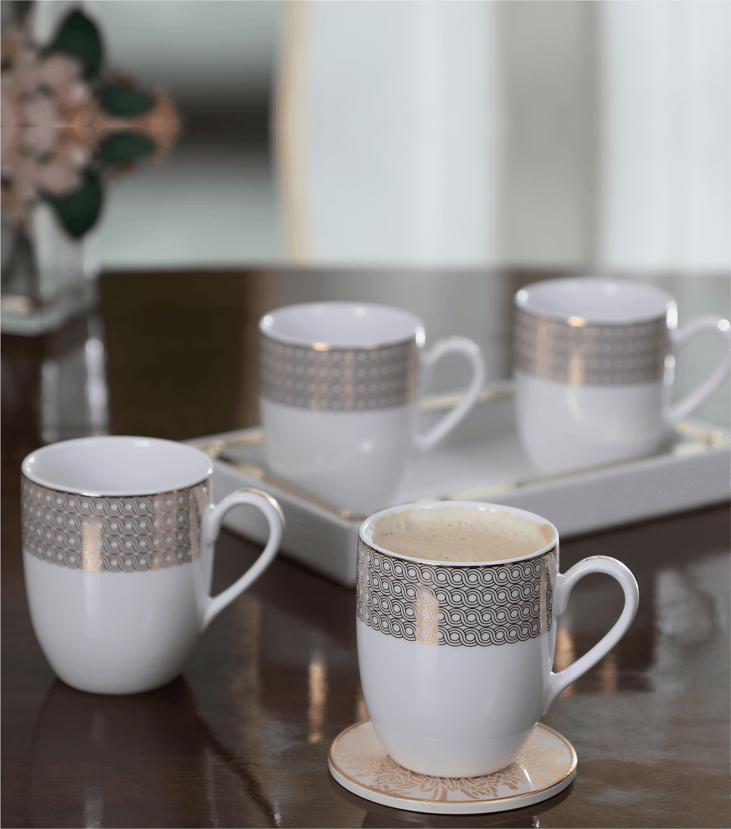 Maddisson Coffee Mugs Set of 4 - Elvy Lifestyle
