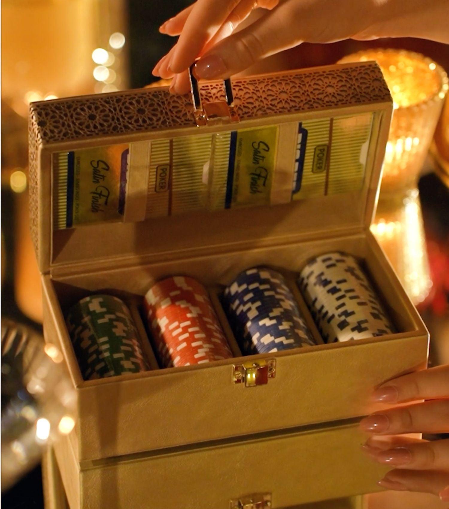 Gilded Grace Poker set - Elvy Lifestyle