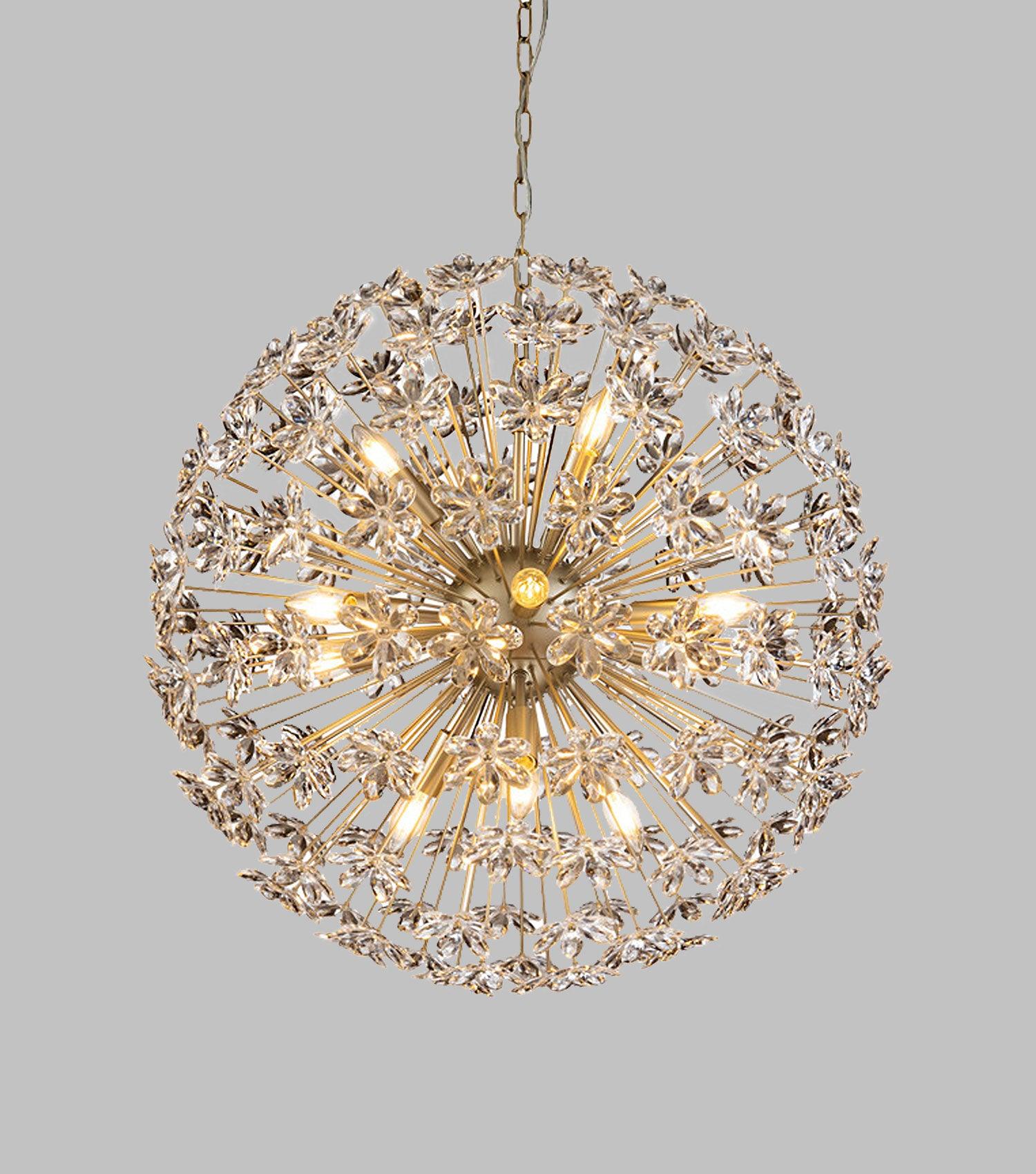 Gleam chandelier Large - Elvy Lifestyle
