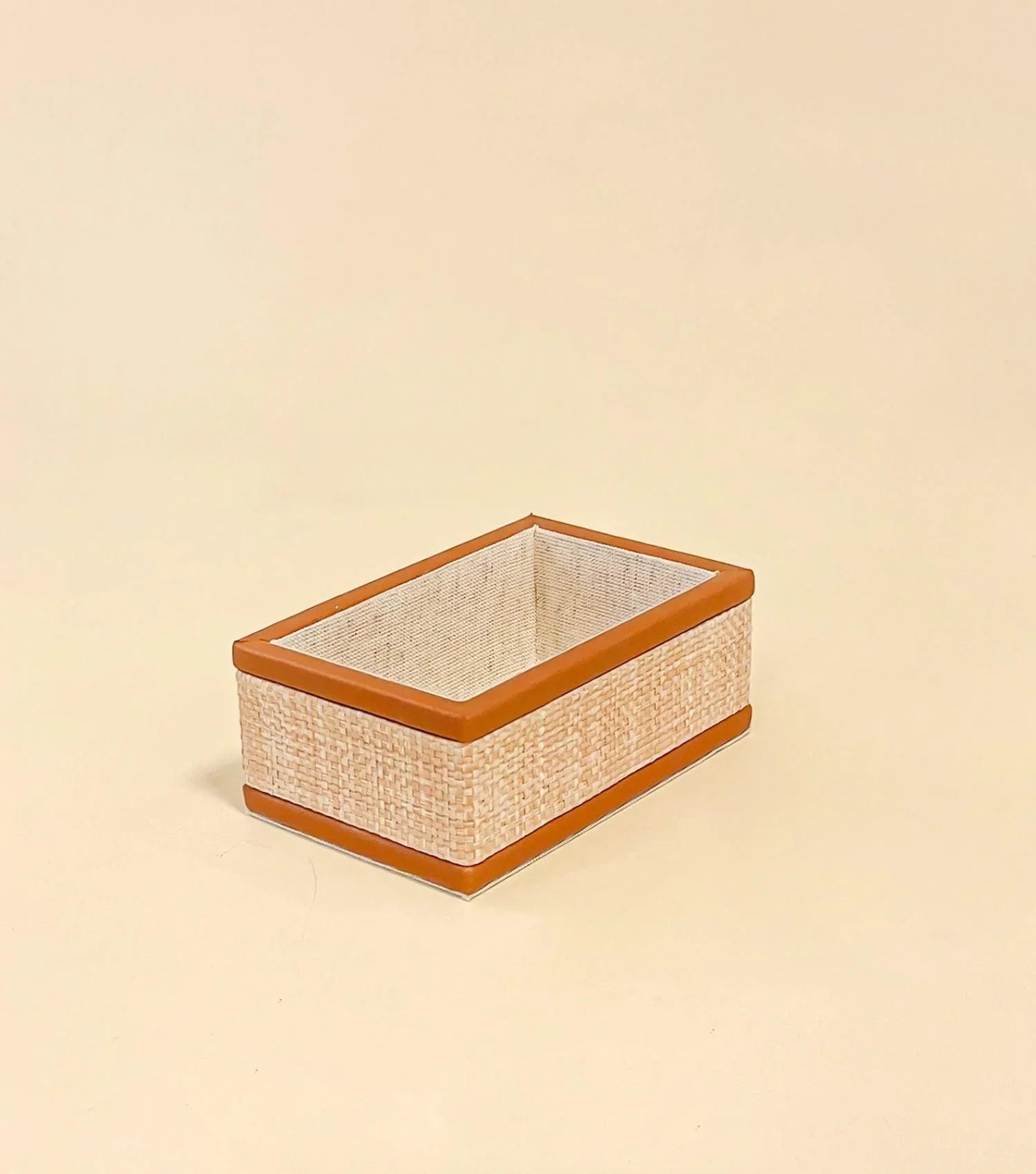 Raffia visiting card holder - Elvy Lifestyle