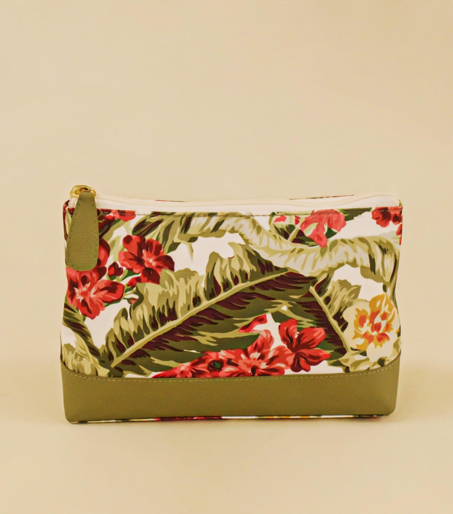 Botanic Travel Pouch Medium - Elvy Lifestyle