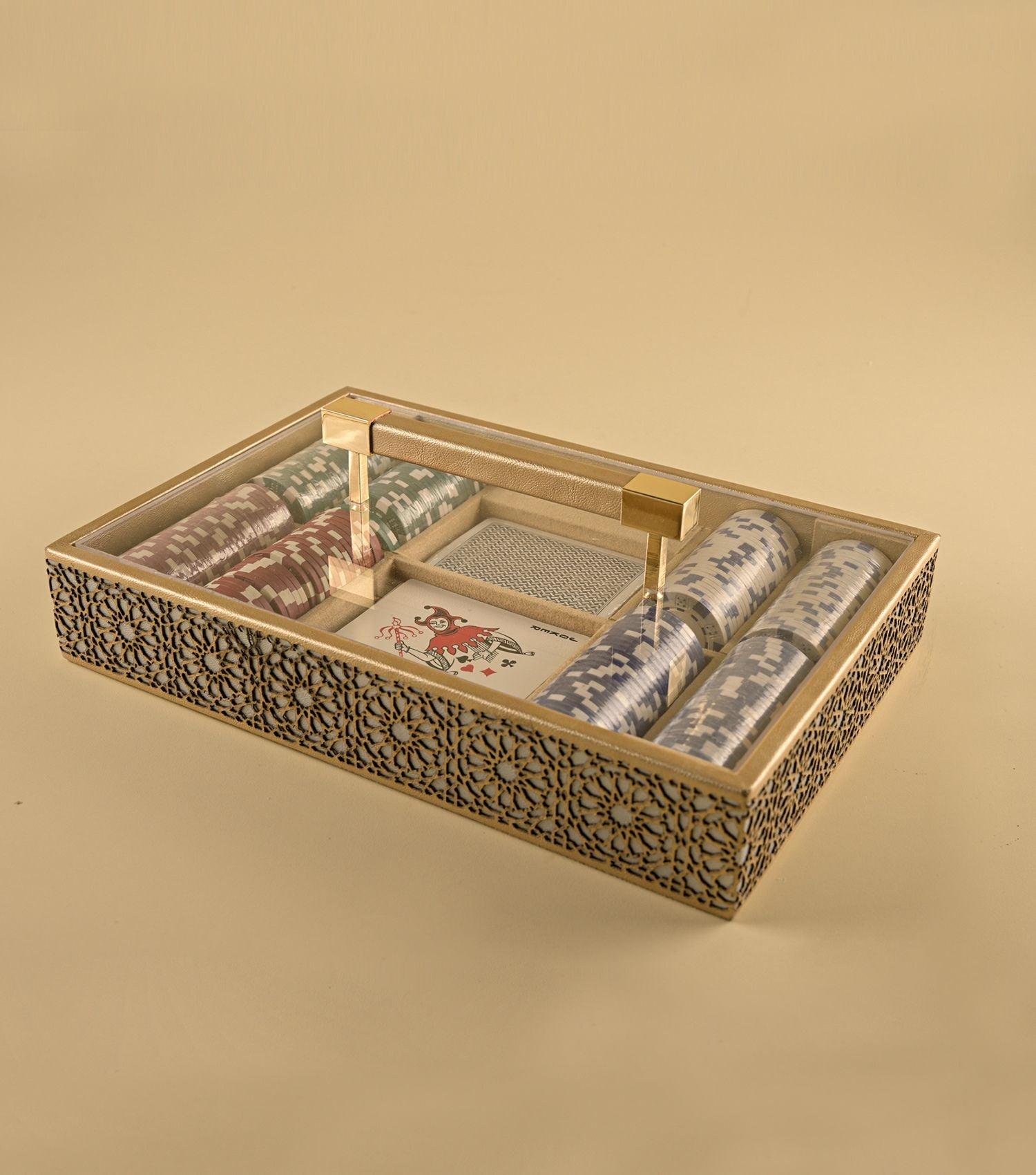 Gilded Grace Poker set Large - Elvy Lifestyle