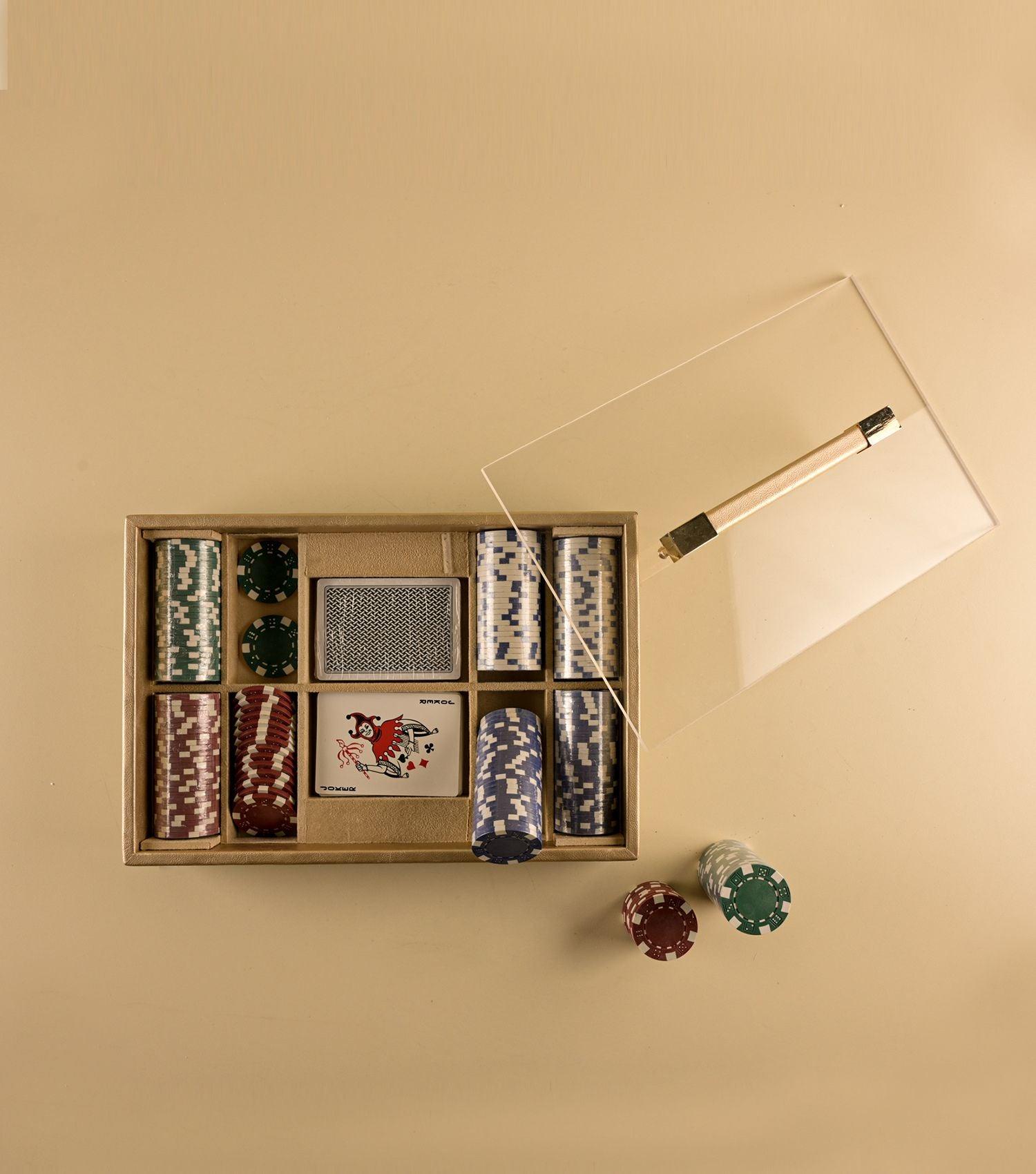 Gilded Grace Poker set Large - Elvy Lifestyle