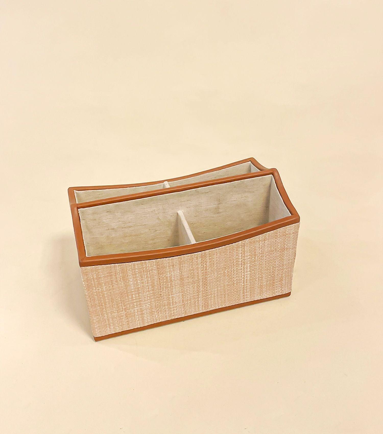 Raffia remote holder - Elvy Lifestyle