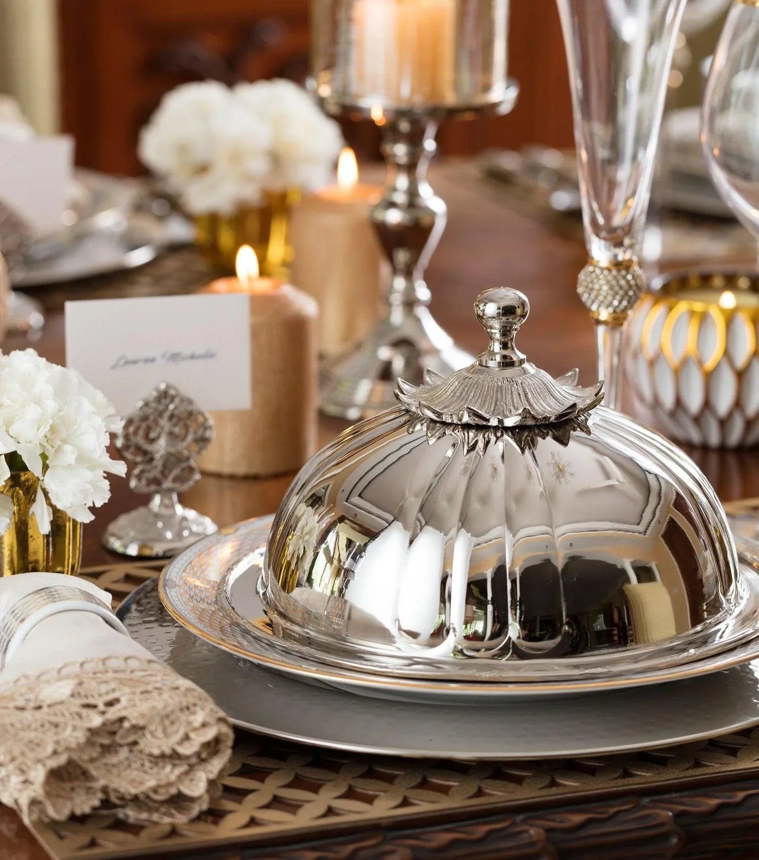 Metal Cloche - Elvy Lifestyle