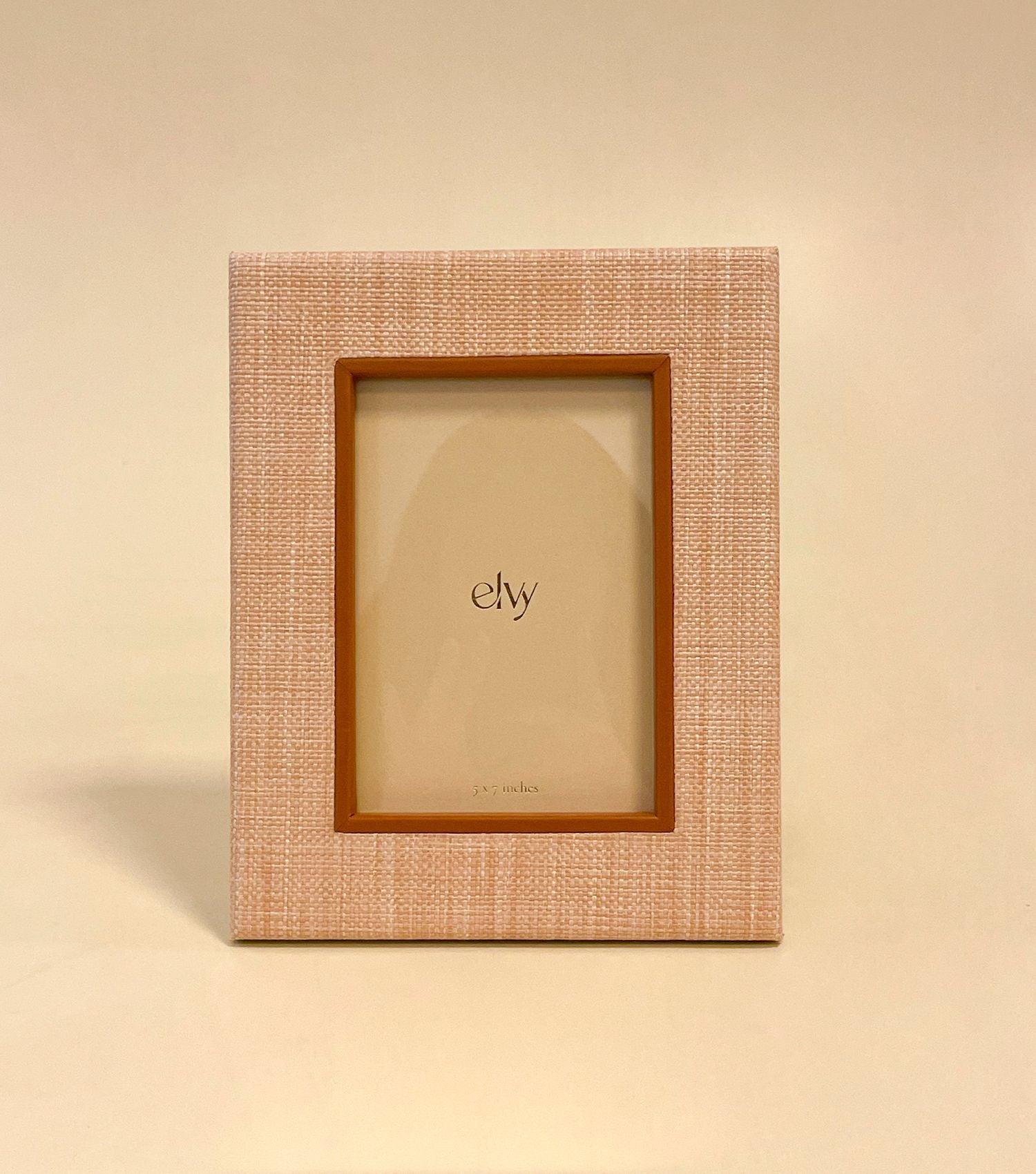 Raffia Photo frame 5x7" - Elvy Lifestyle