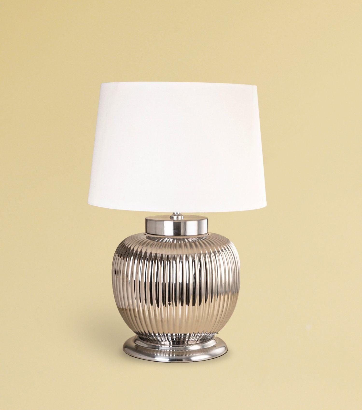 Berkley Silver Lamp - Elvy Lifestyle