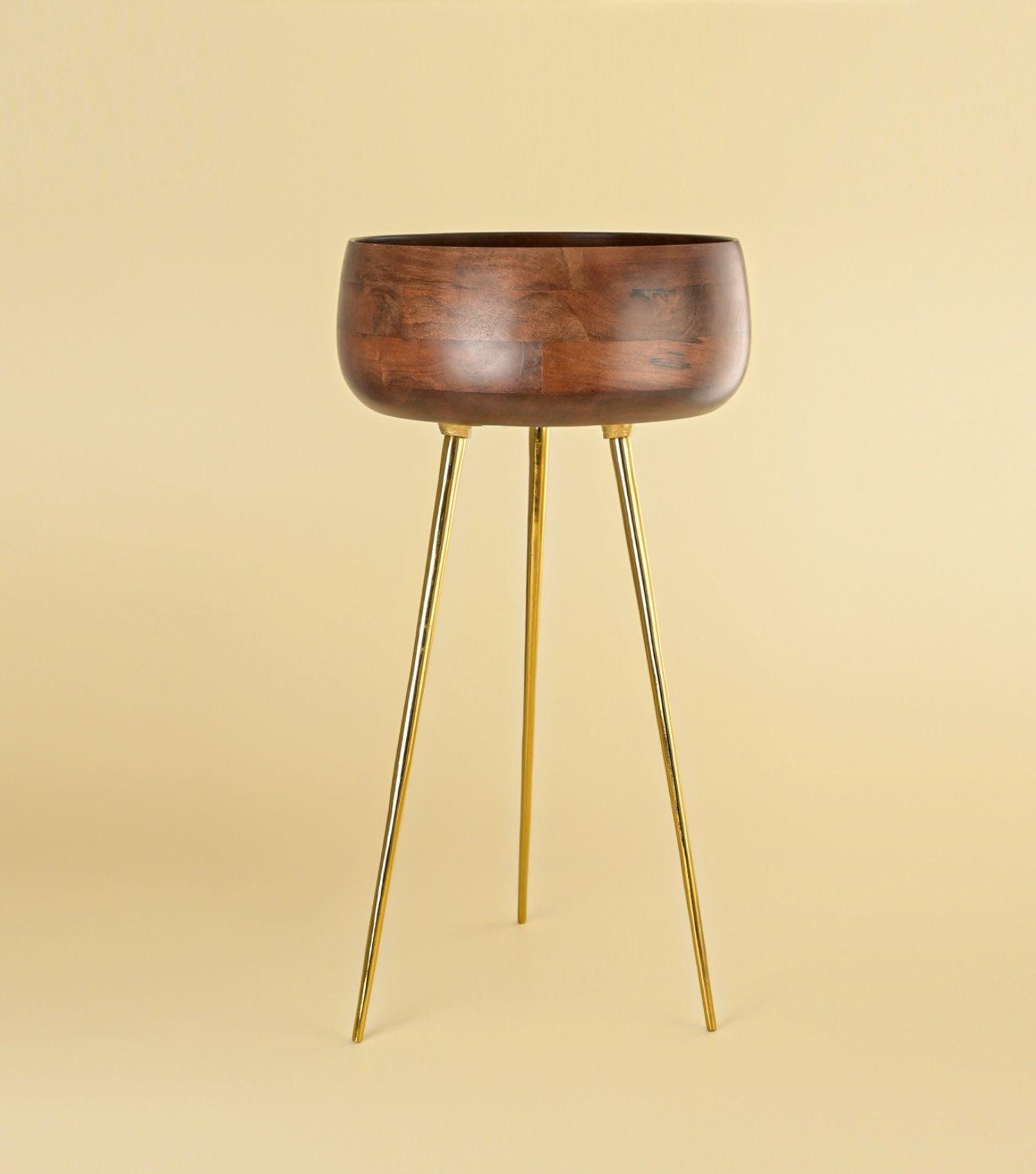 Walnut Stand Large - Elvy Lifestyle