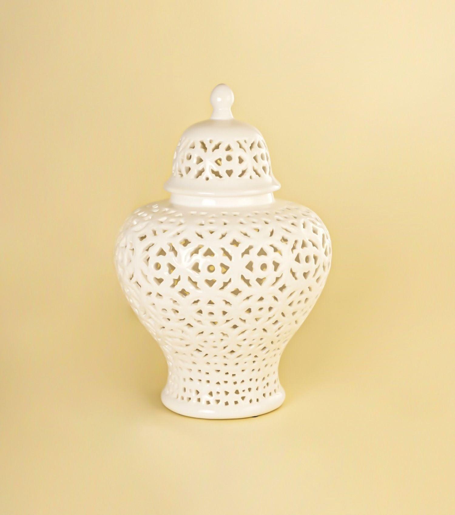 Lattice jar - Elvy Lifestyle