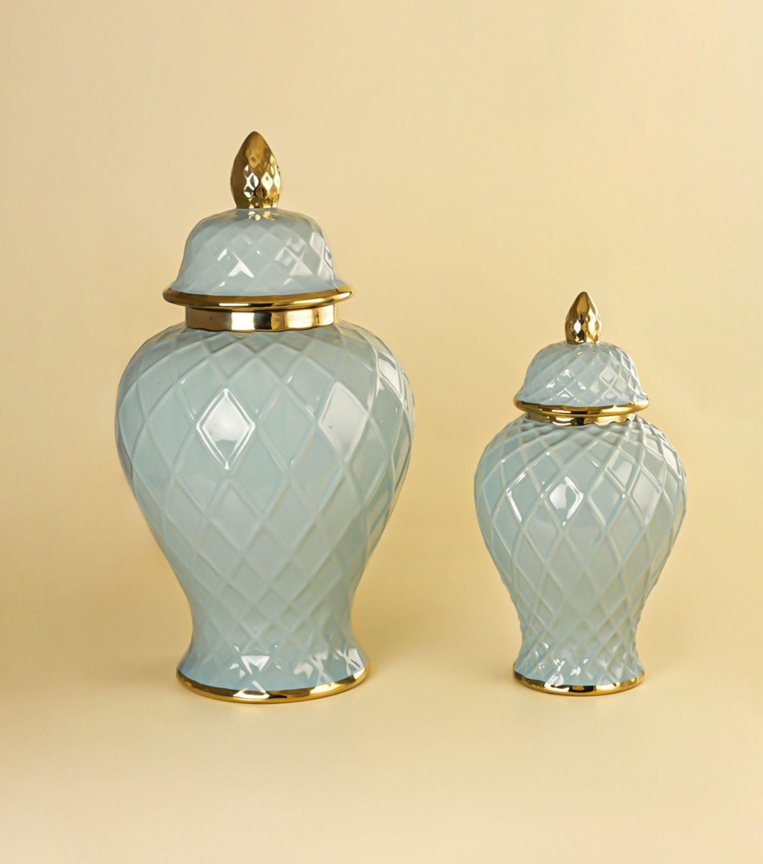 Sierra Jar Green Large - Elvy Lifestyle