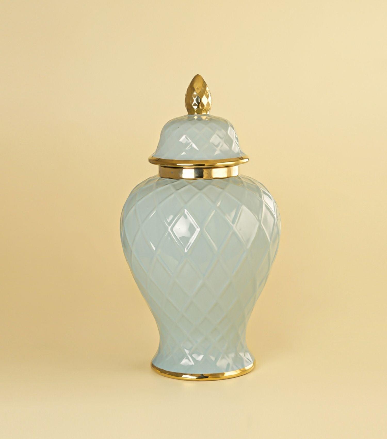 Sierra Jar Green Large - Elvy Lifestyle