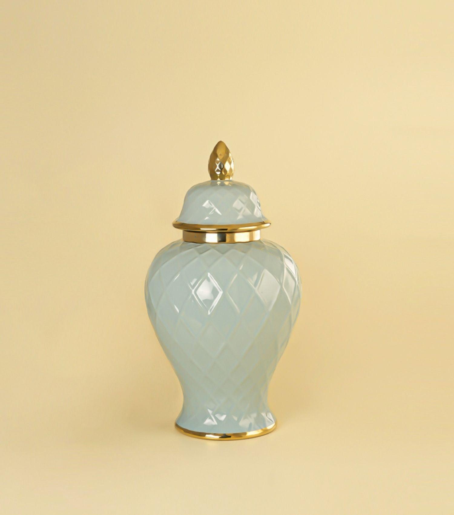 Sierra Jar Green Large - Elvy Lifestyle