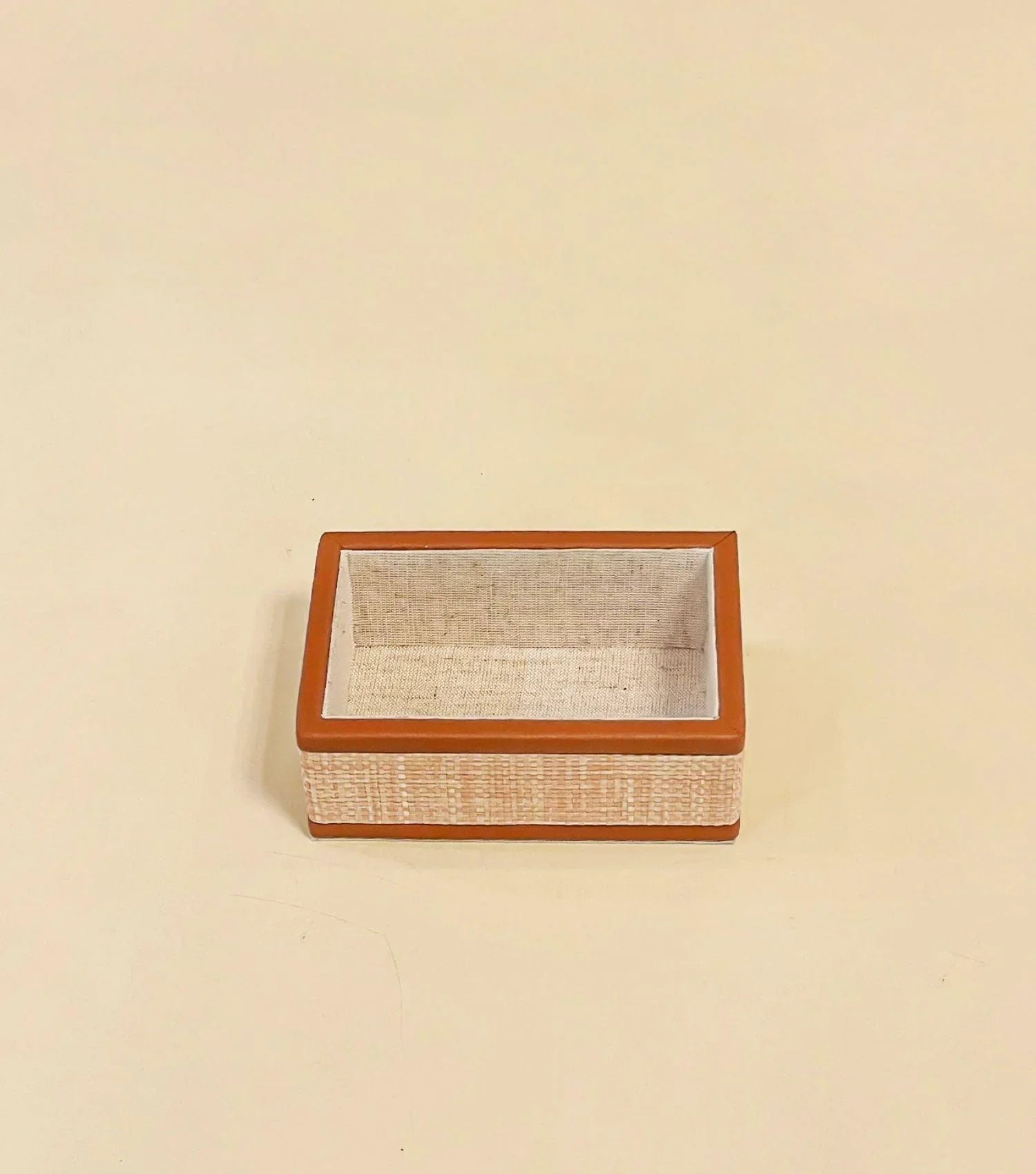 Raffia visiting card holder - Elvy Lifestyle