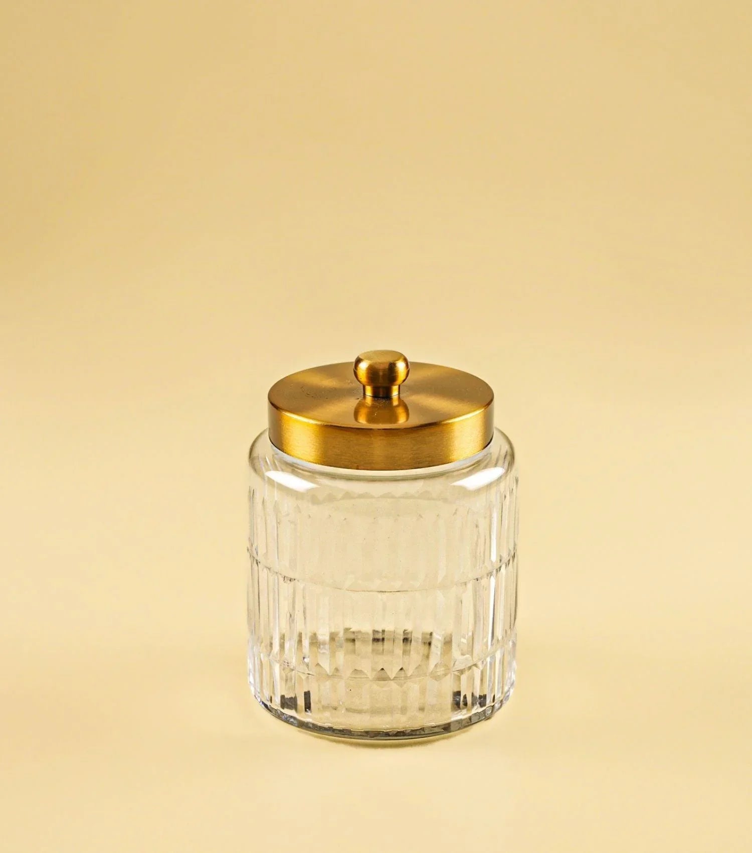Ribbed Jar Small - Elvy Lifestyle