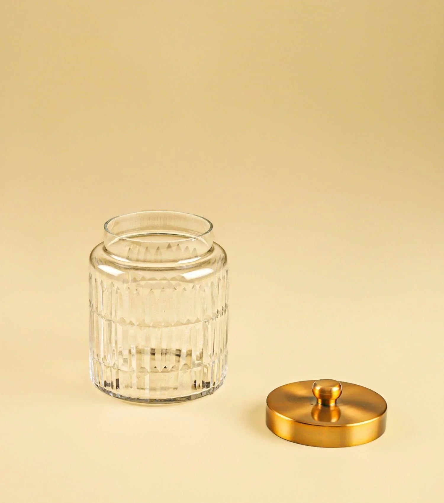 Ribbed Jar Small - Elvy Lifestyle