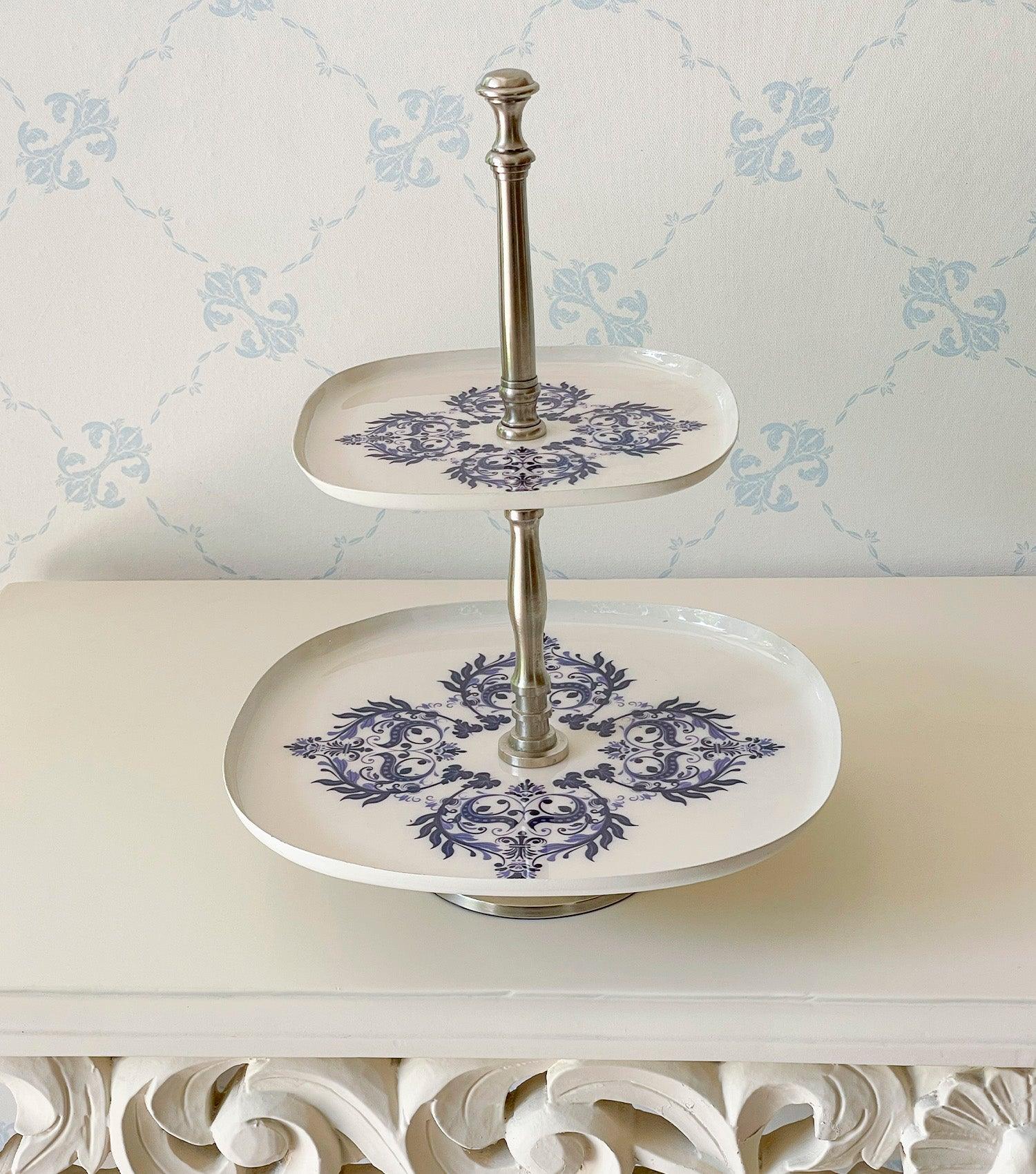 Azul 2 tier - Elvy Lifestyle