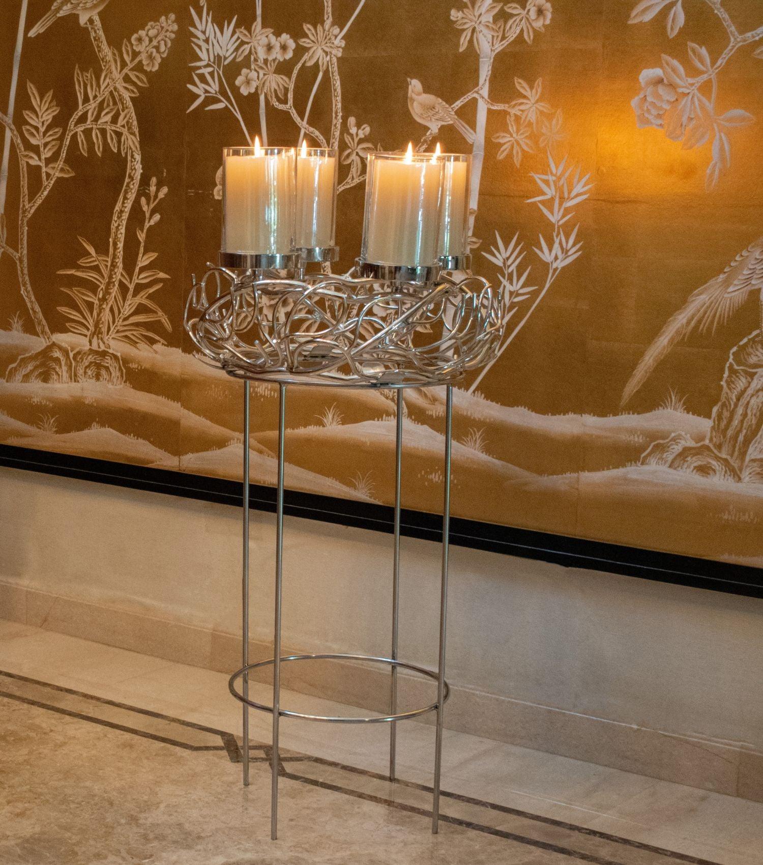 Ramus Wreath Candle holder - Elvy Lifestyle
