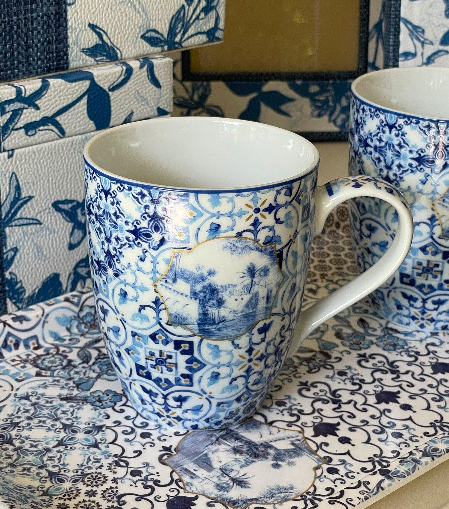Indigo Coffee Mug - Elvy Lifestyle