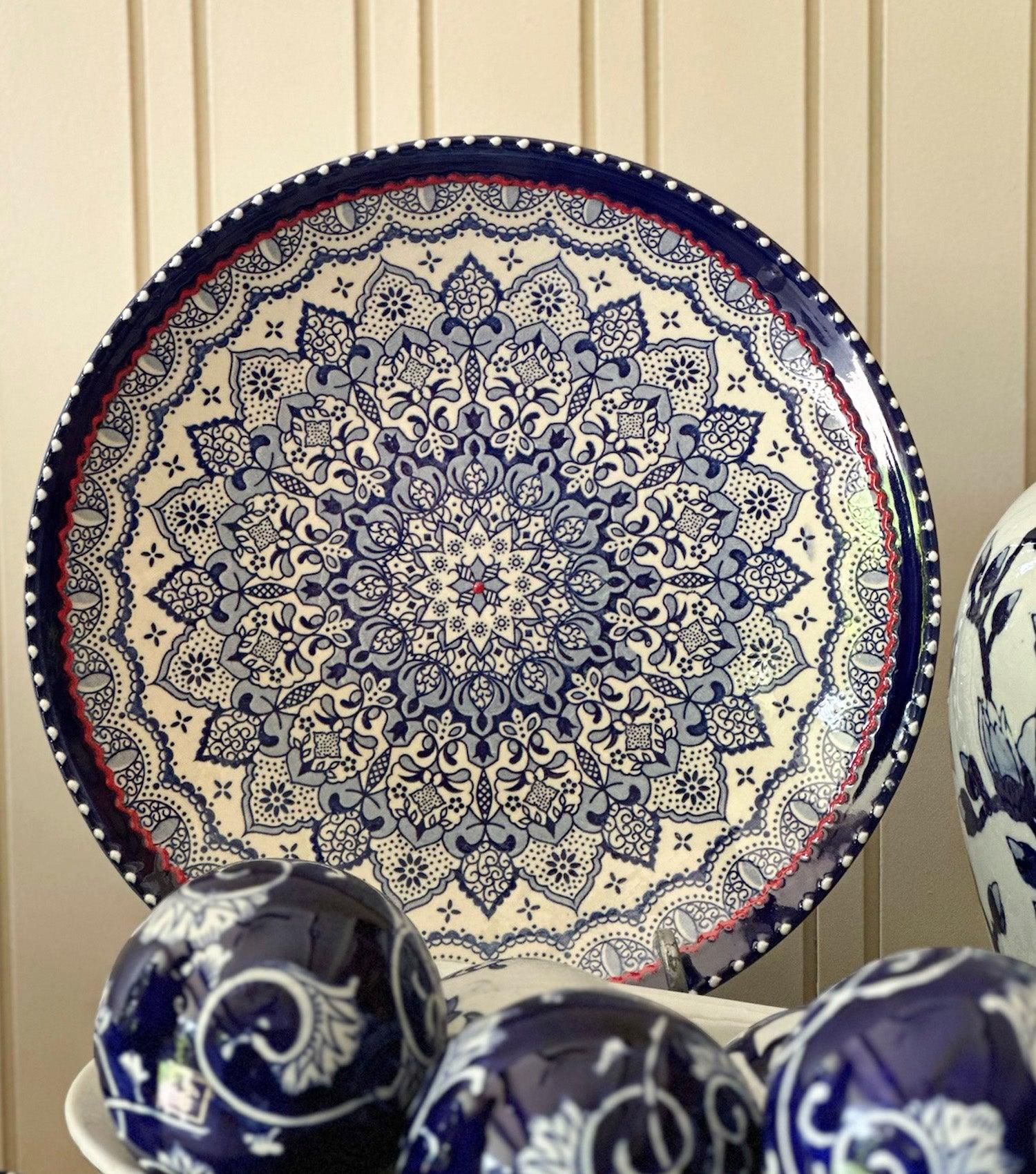 Sefiro Azul Plate - Elvy Lifestyle