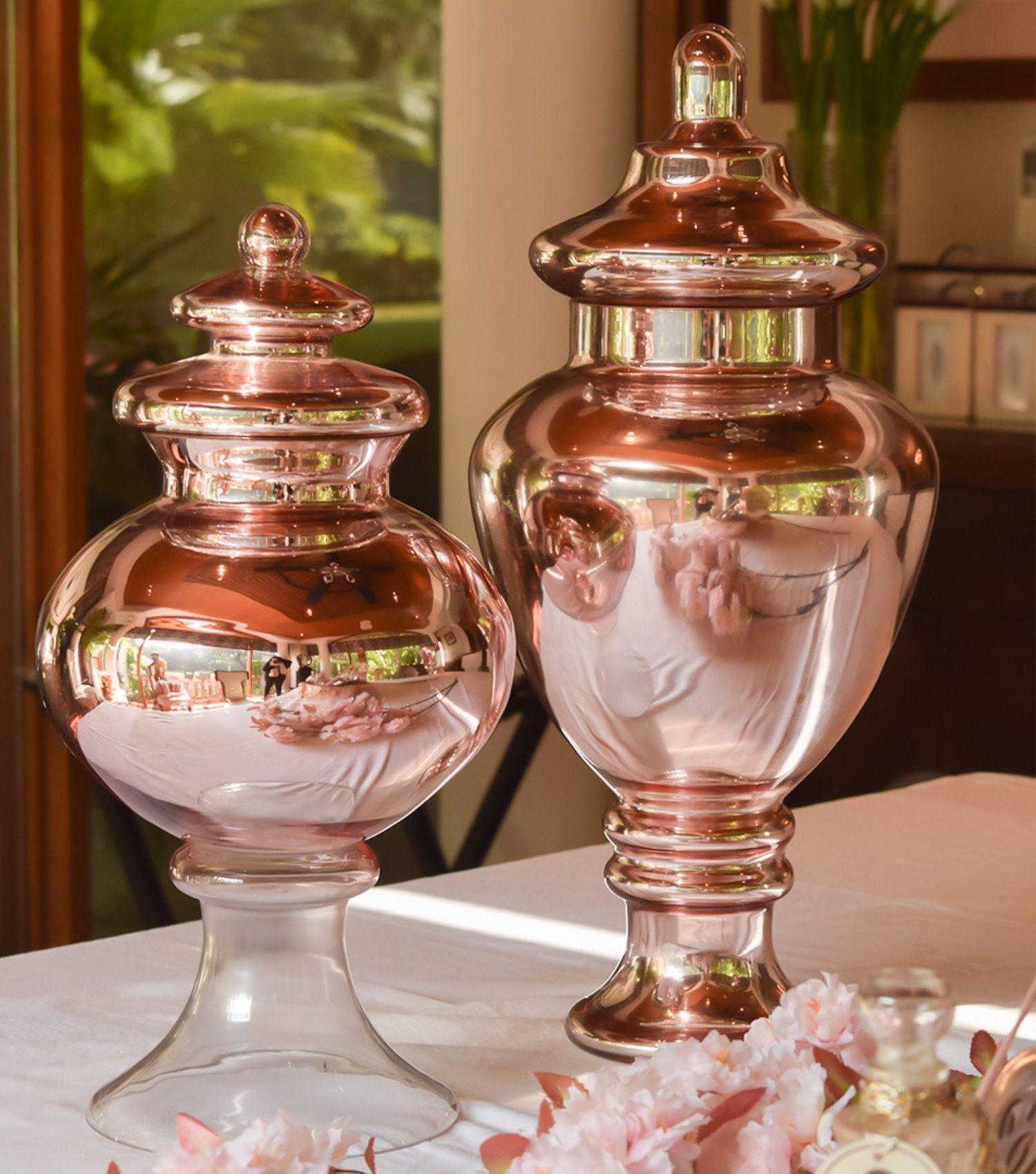 Orion Jar Rose Gold small - Elvy Lifestyle