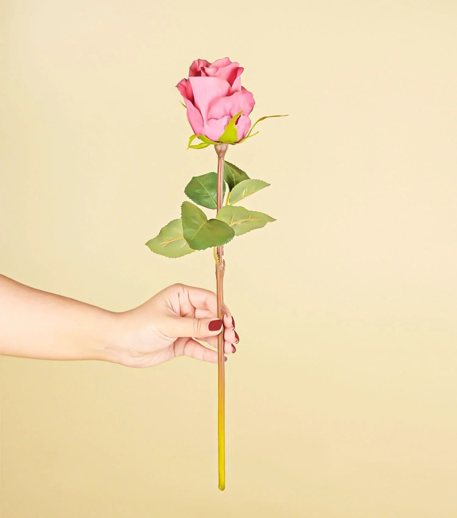 Dark Pink Rose 15.75" - Elvy Lifestyle