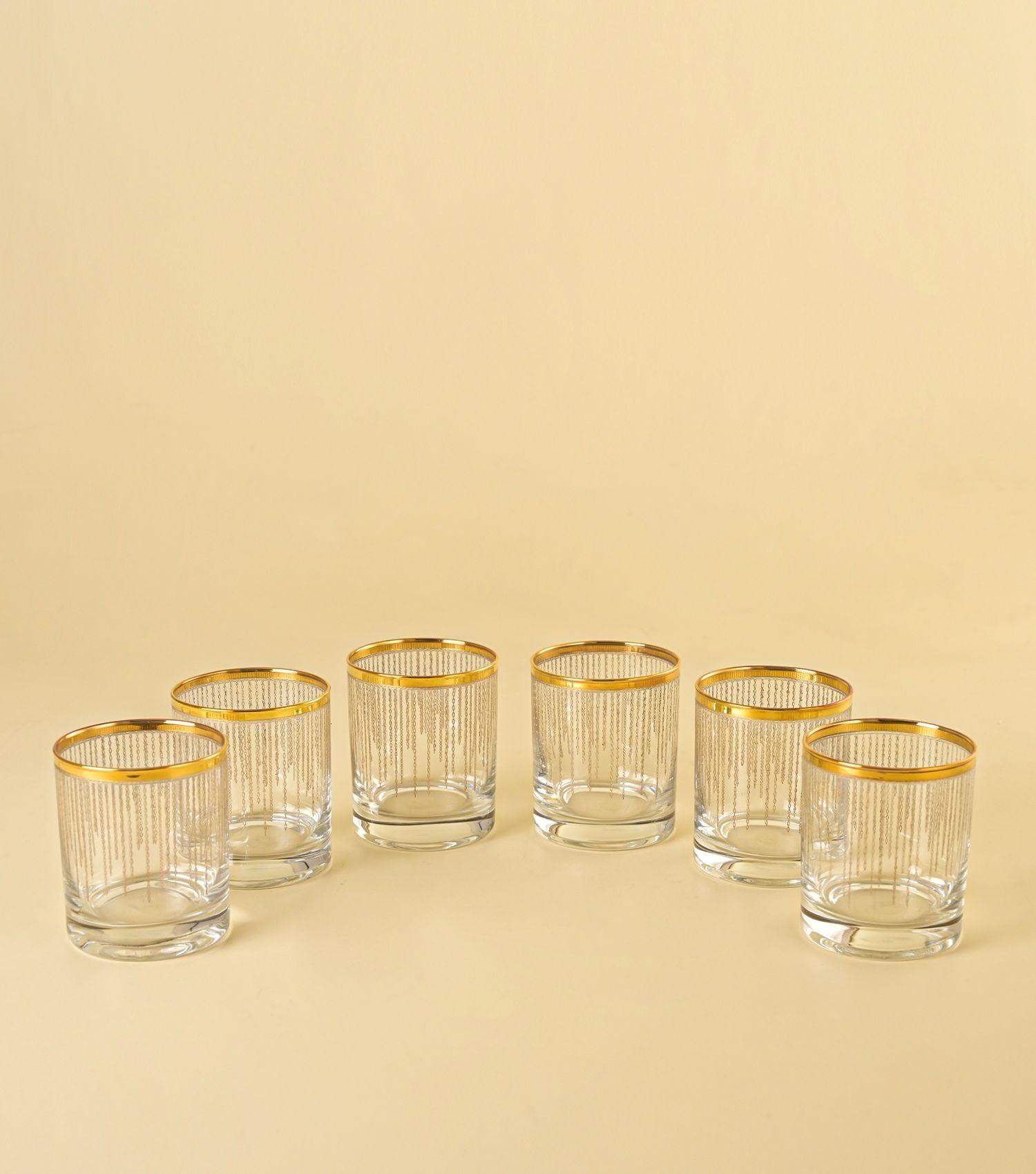 Celebration Whisky Glasses Set of 6 - Elvy Lifestyle
