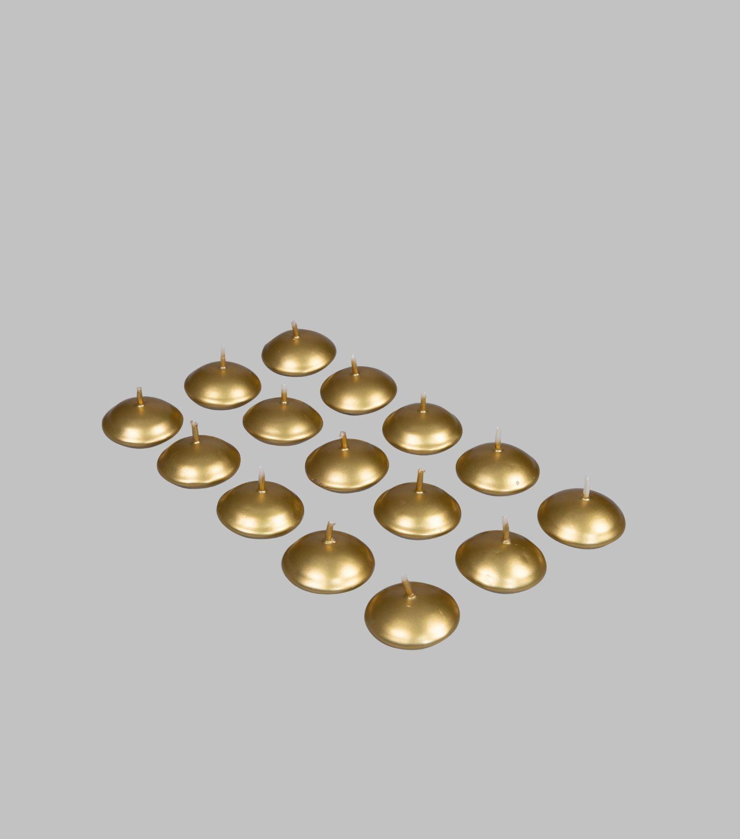 Alfa floating candles gold - Elvy Lifestyle