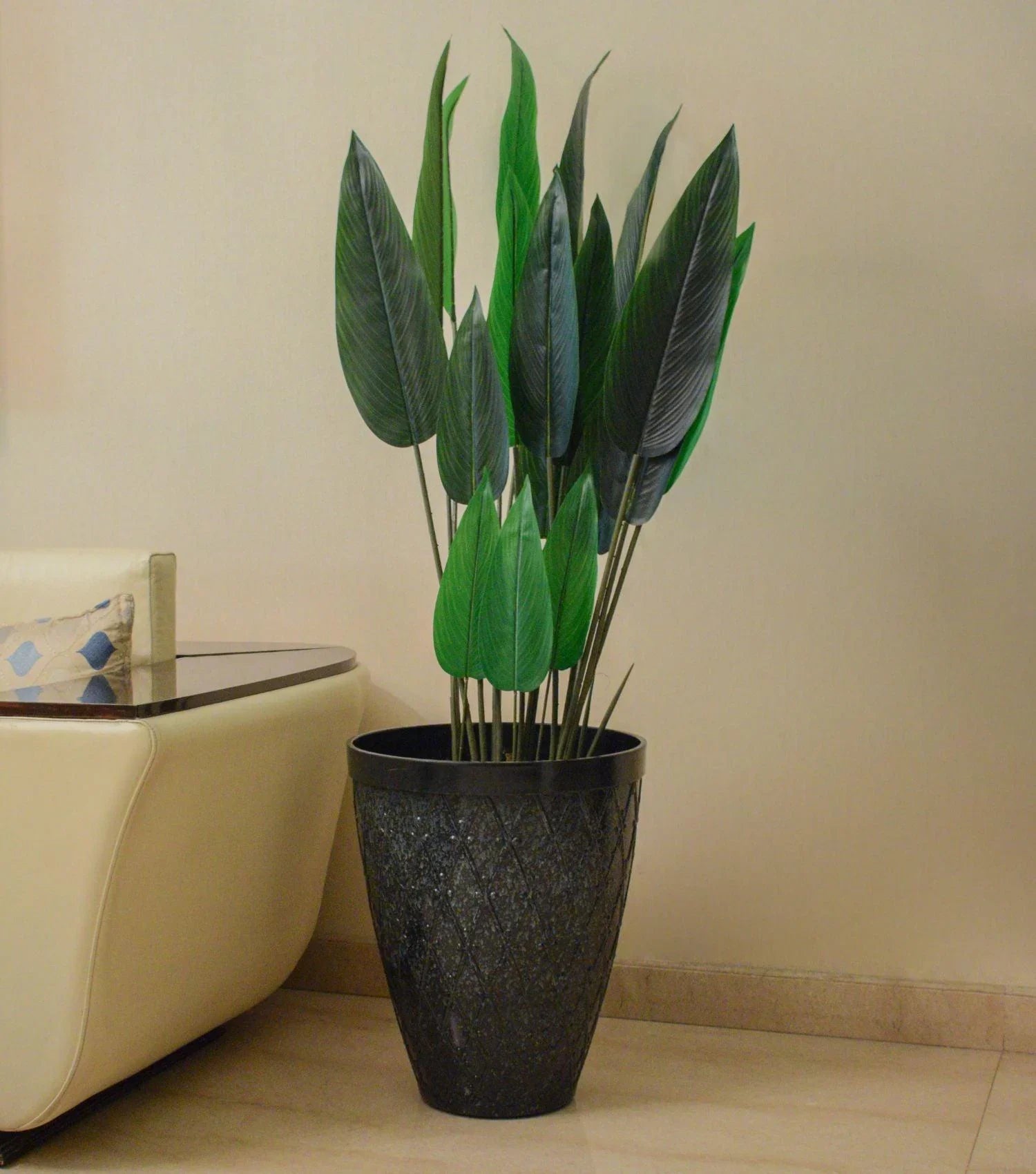 Velvet Planter green Large - Elvy Lifestyle