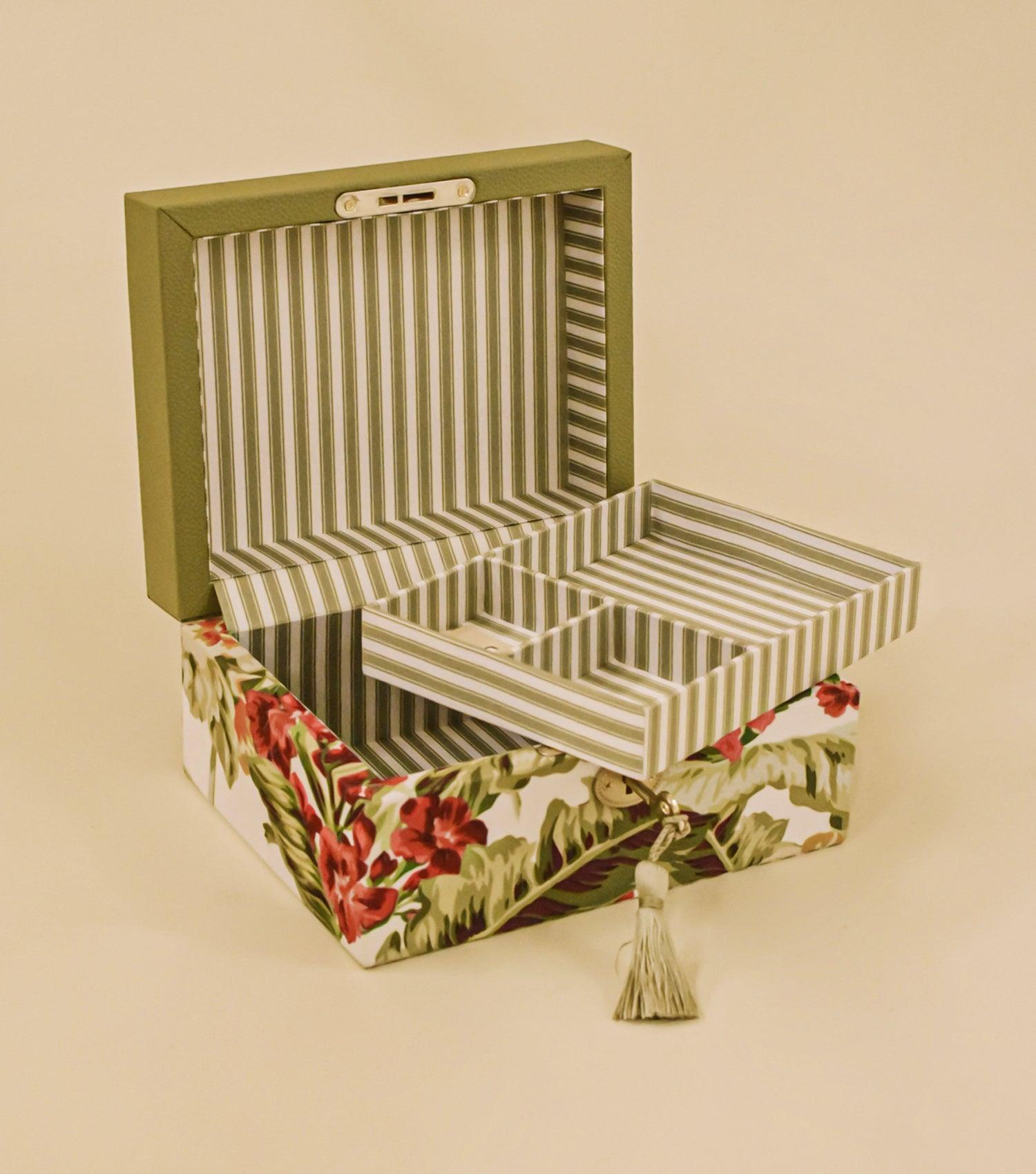 Botanic Jewellery box square - Elvy Lifestyle
