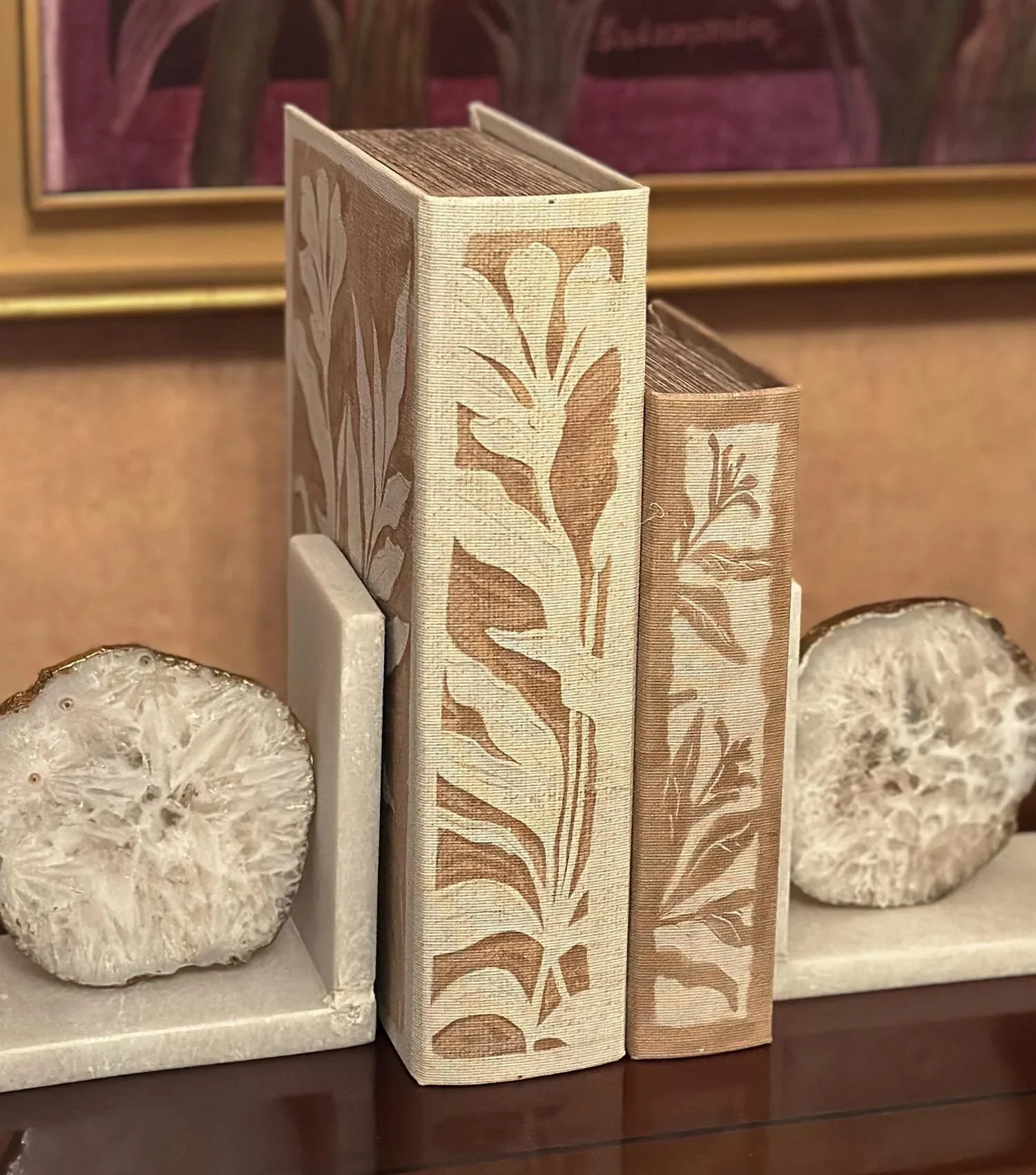 Neutral Botanical book box set of 2