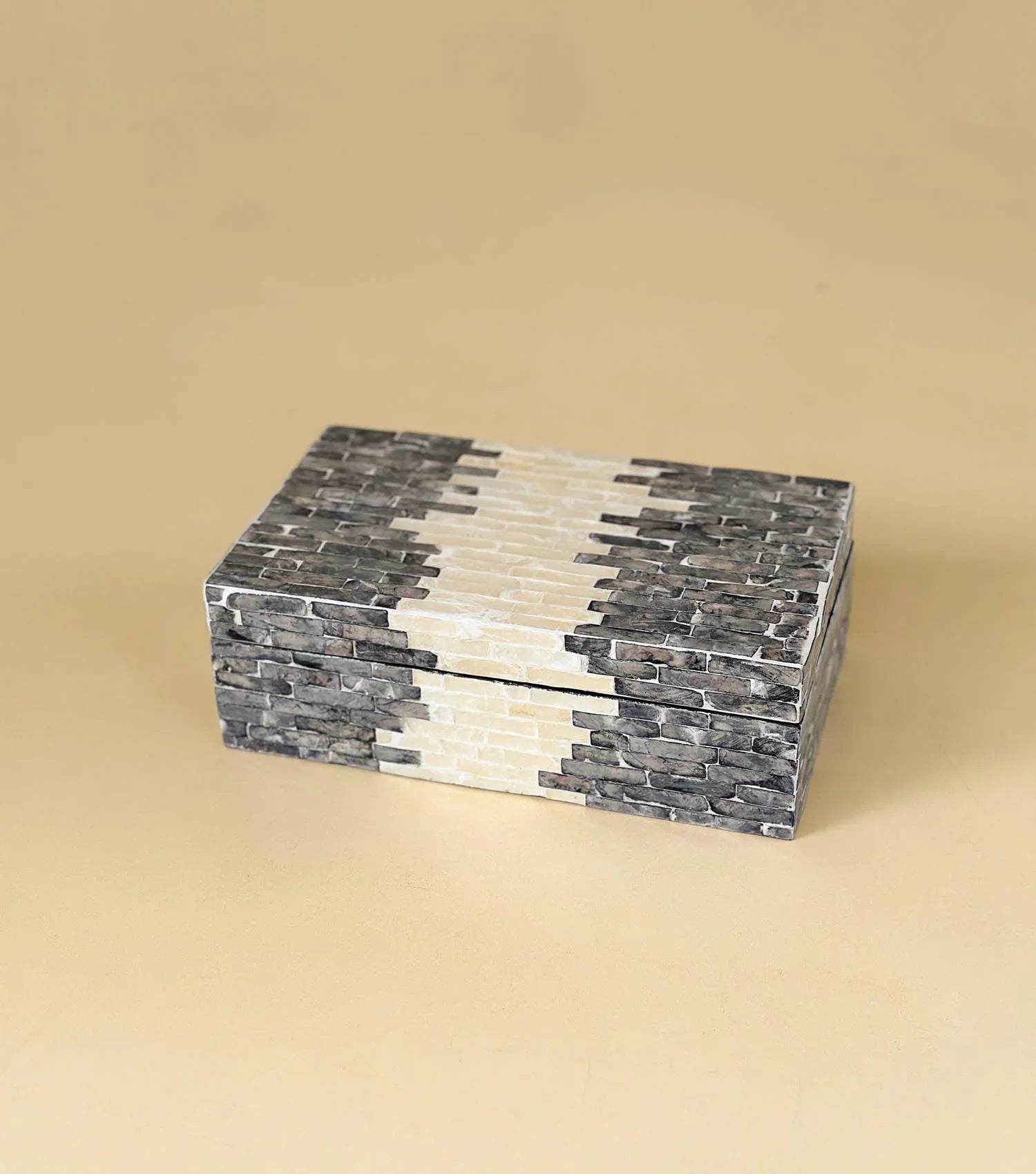 Ocean Dusk Mother of Pearl Keepsake Box