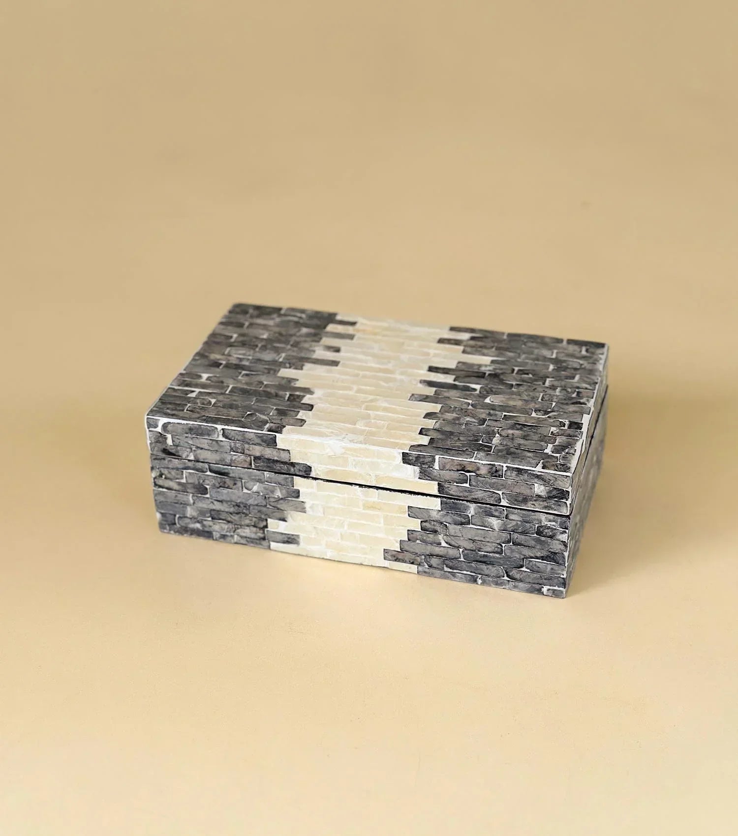 Ocean Dusk Mother of Pearl Keepsake Box