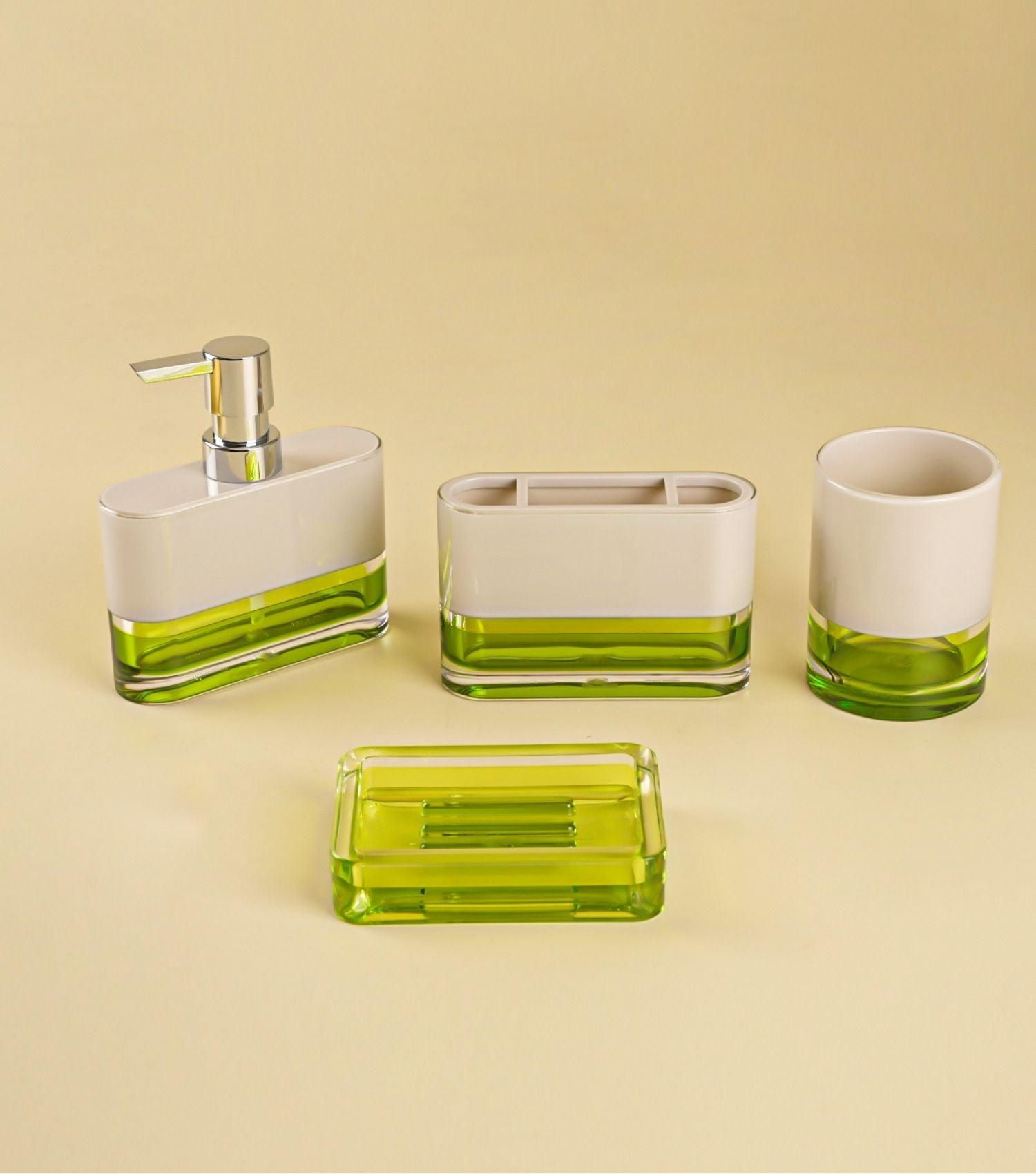 Vivid Beige bath set of 4 - Elvy Lifestyle