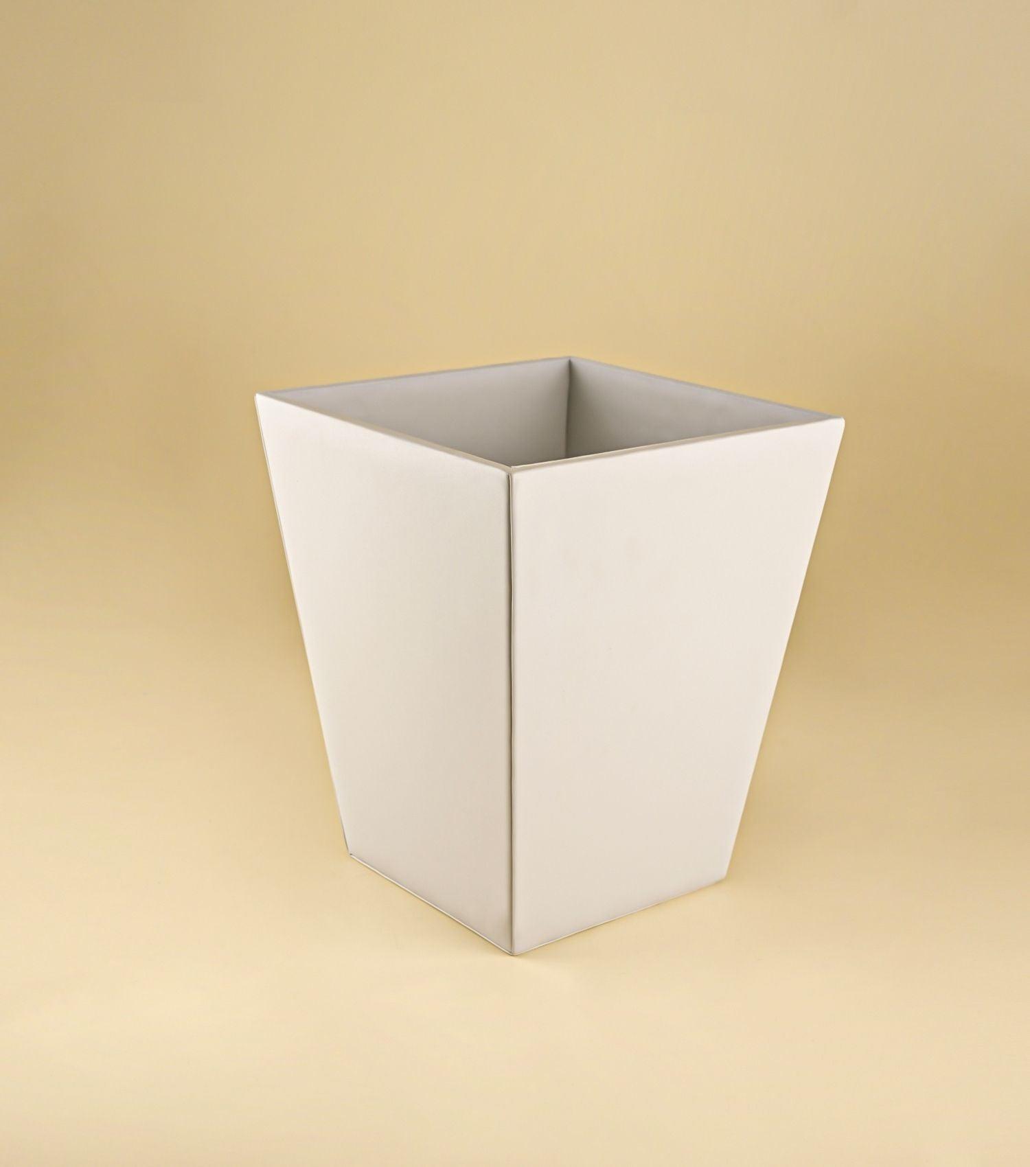Vivid Beige Waste Bin - Elvy Lifestyle