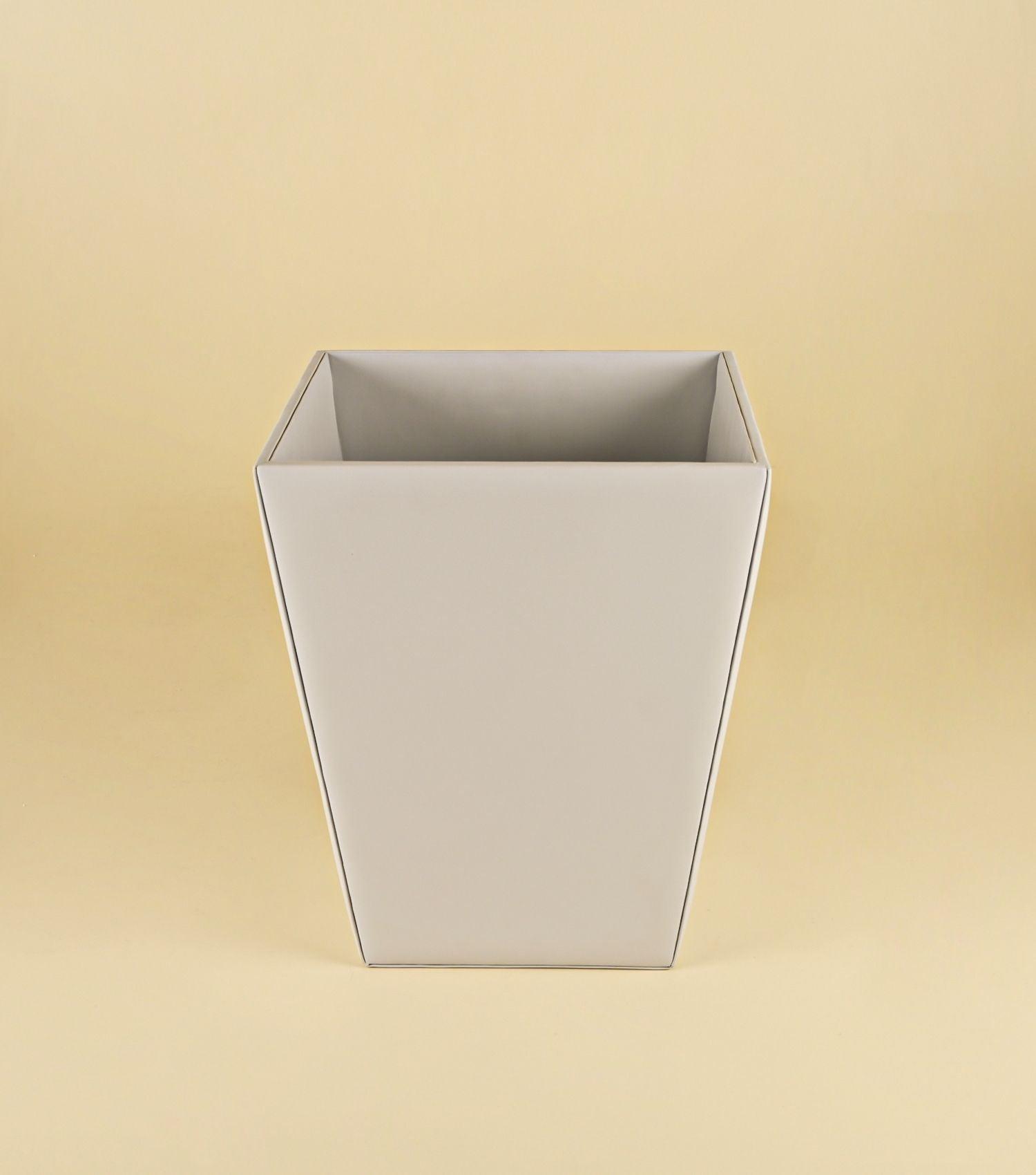 Vivid Beige Waste Bin - Elvy Lifestyle