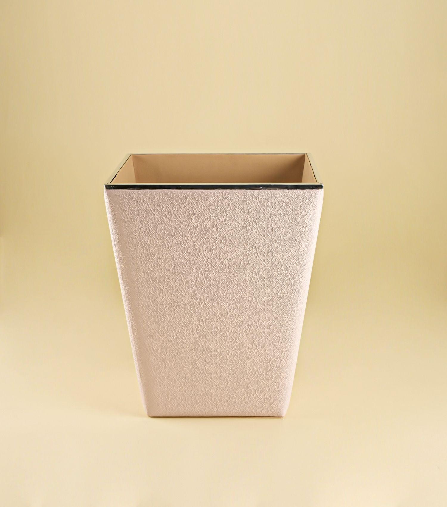 Rose Quartz Waste Bin - Elvy Lifestyle