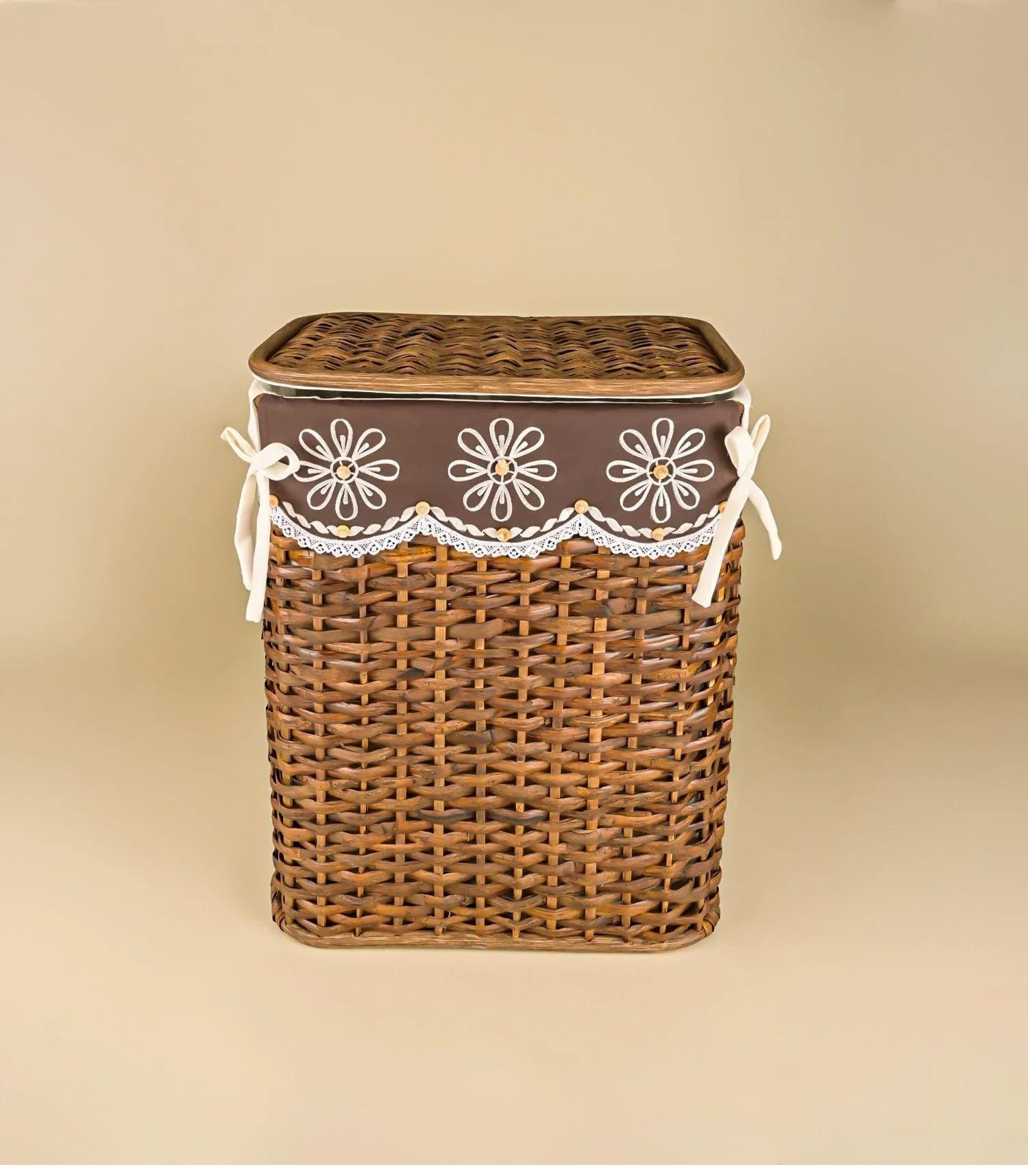 Daisy lace laundry bin - Elvy Lifestyle