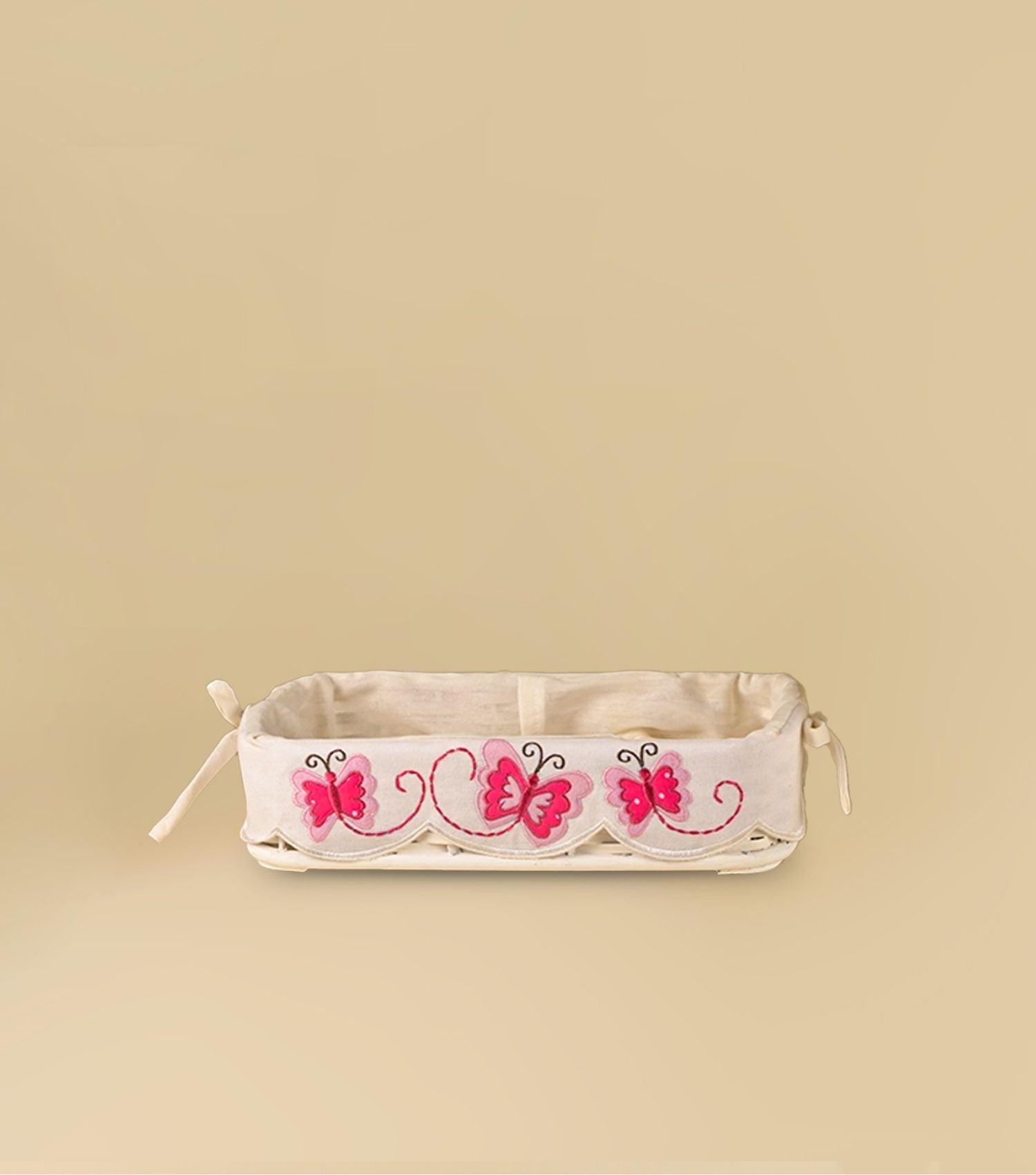 Pink Butterfly Basket - Elvy Lifestyle
